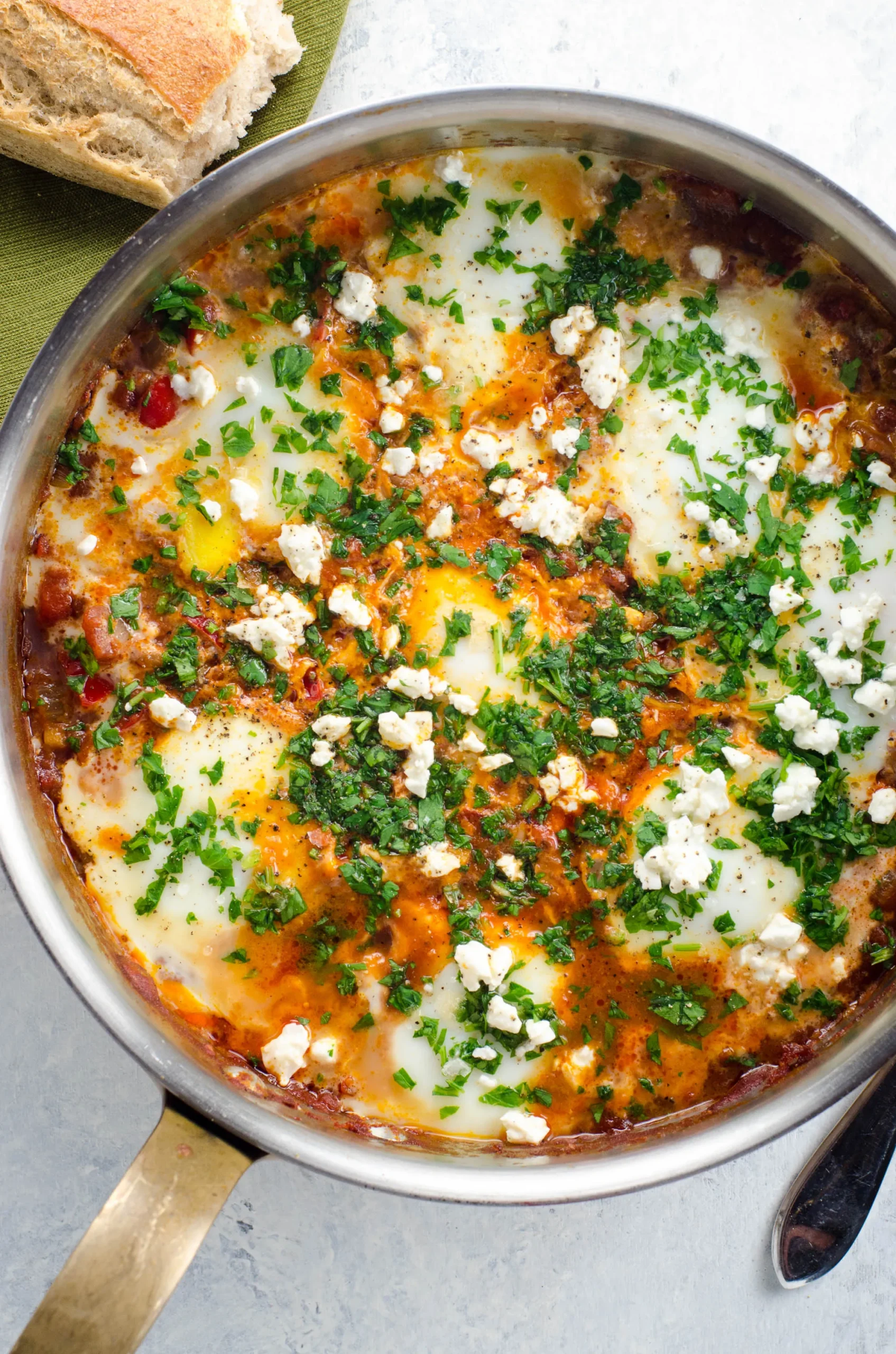 Easy Shakshuka with Feta