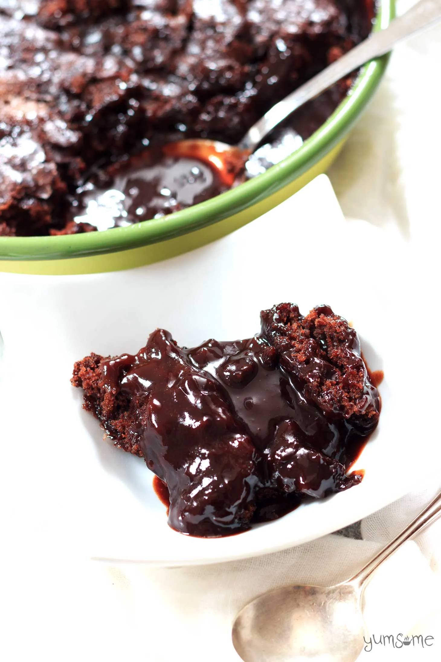 Easy Vegan Self Saucing Pudding