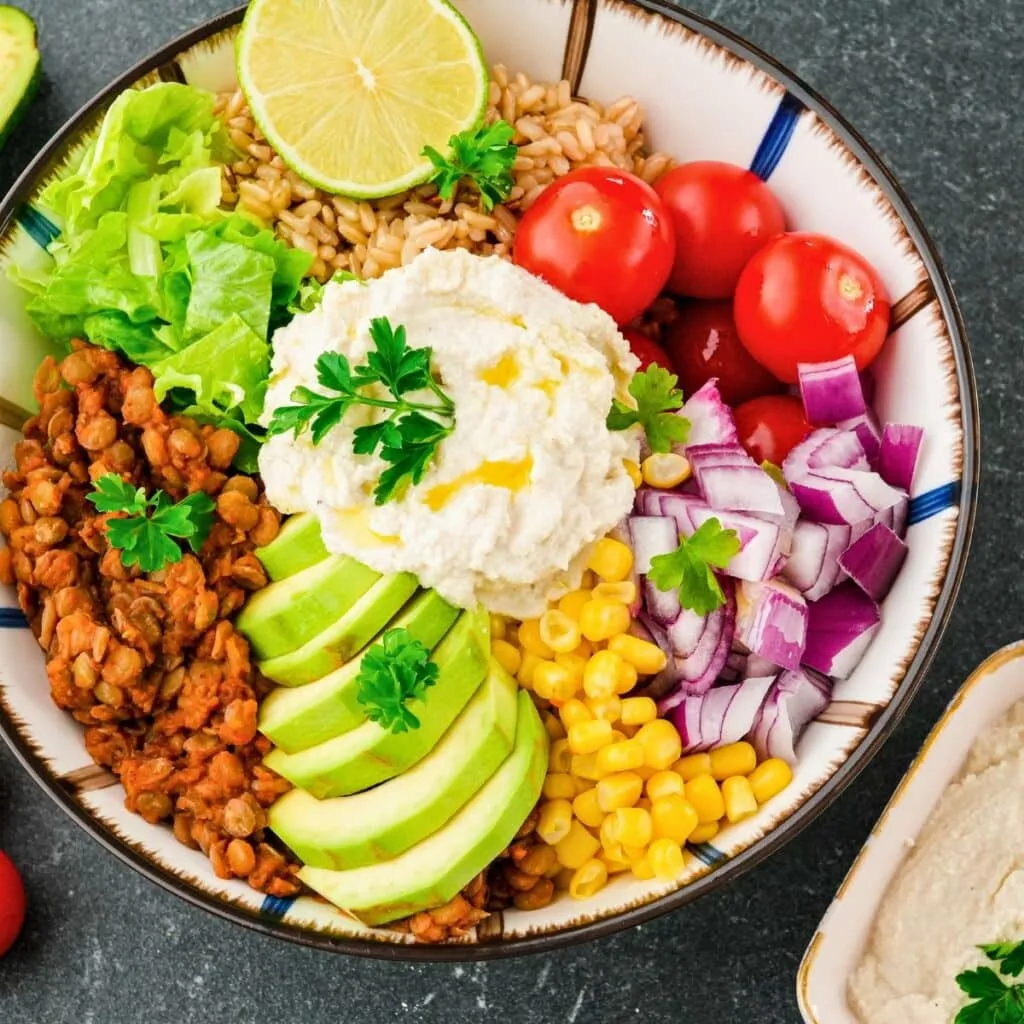 Easy Vegan Taco Salad