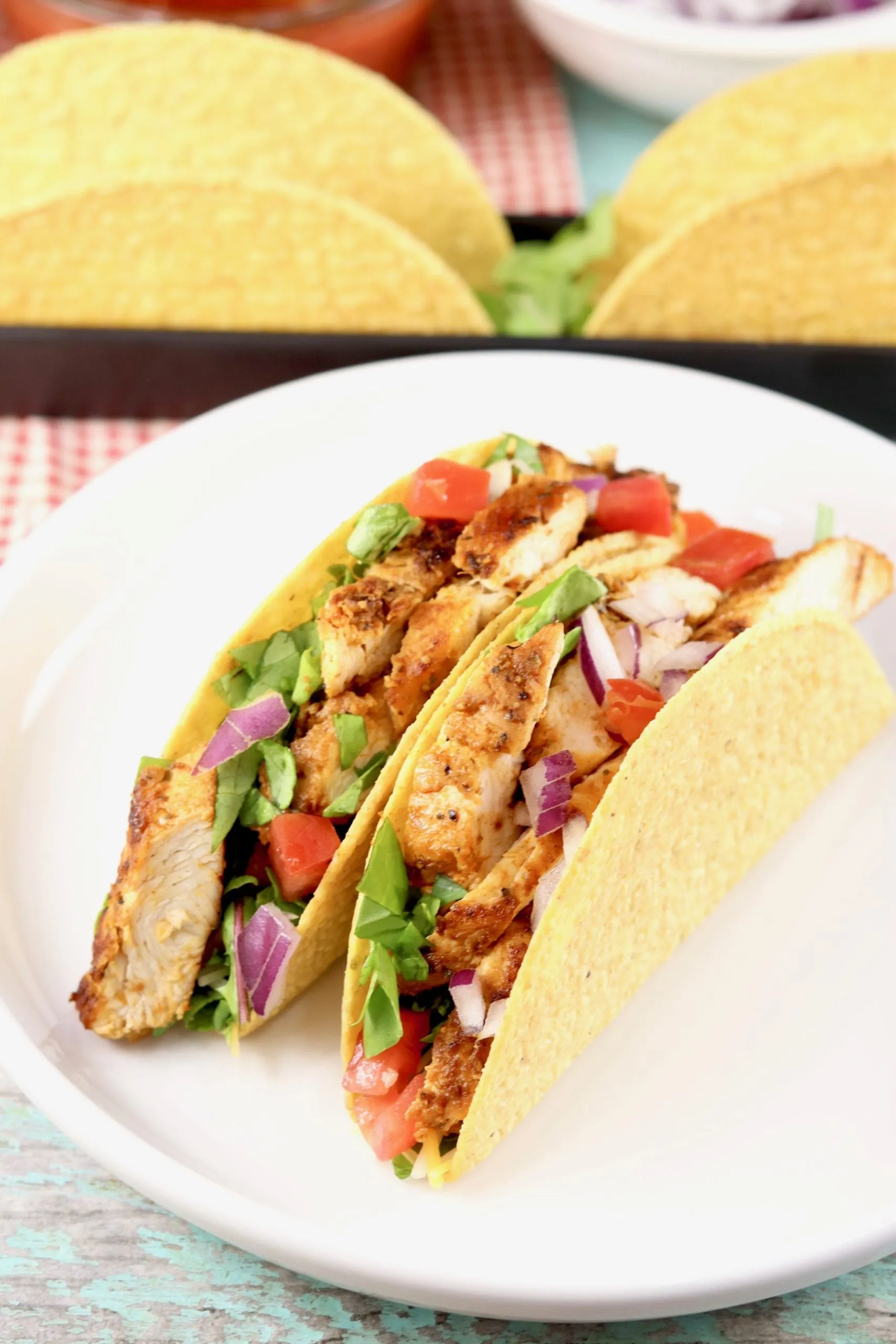 Easy Weeknight Blackened Chicken Tacos
