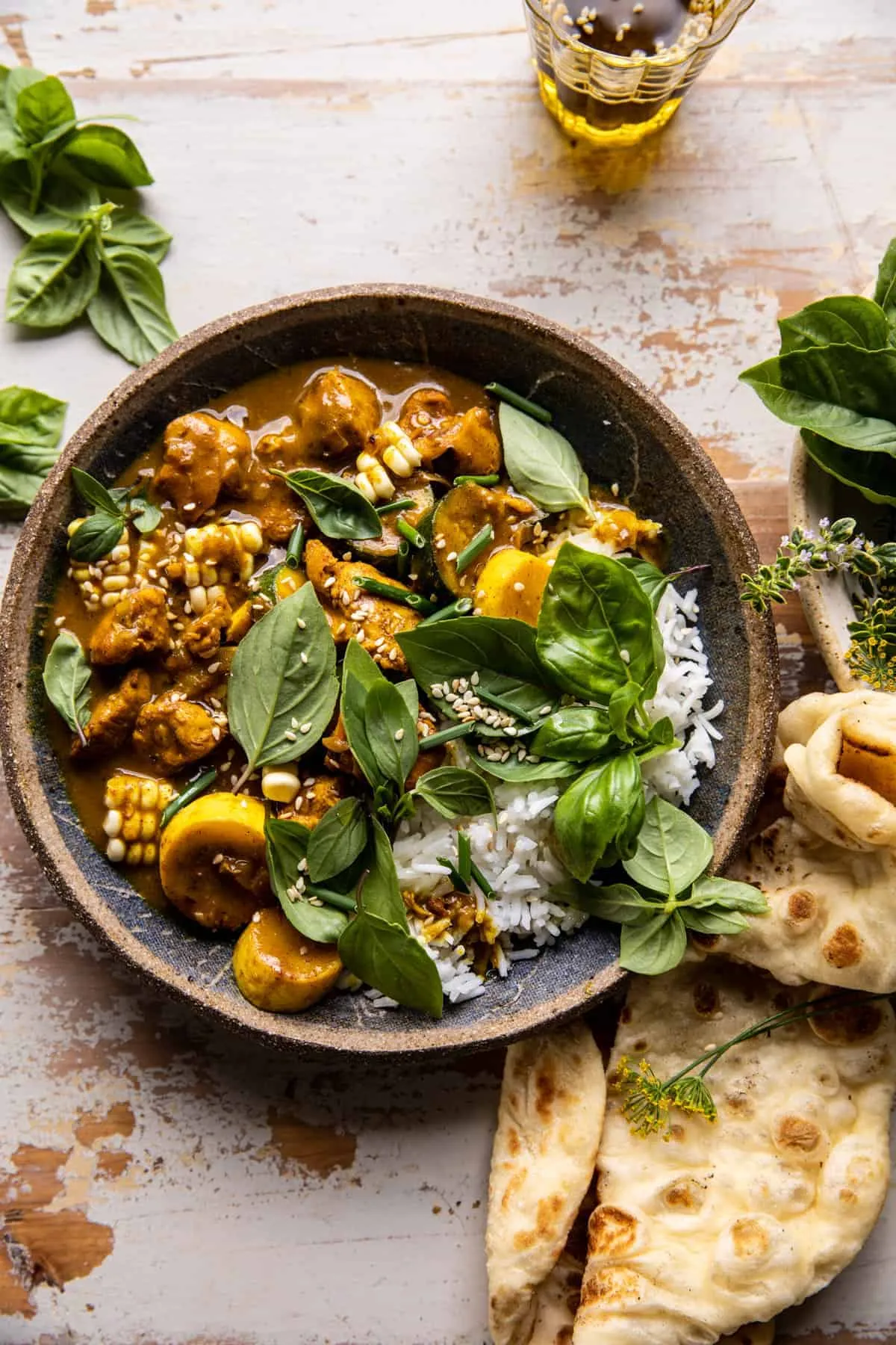Easy Weeknight Coconut Basil Chicken