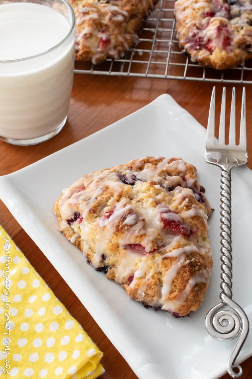 Eat Seasonal Triple Berry Scones