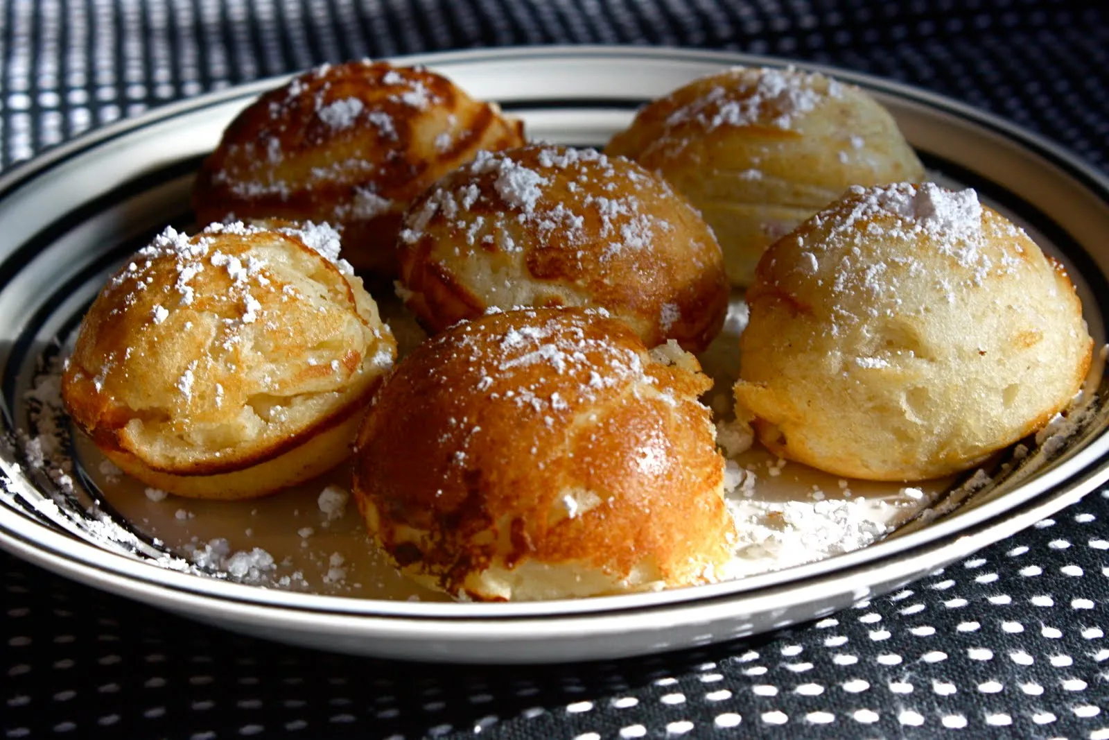 Ebelskivers with Vanilla Bean