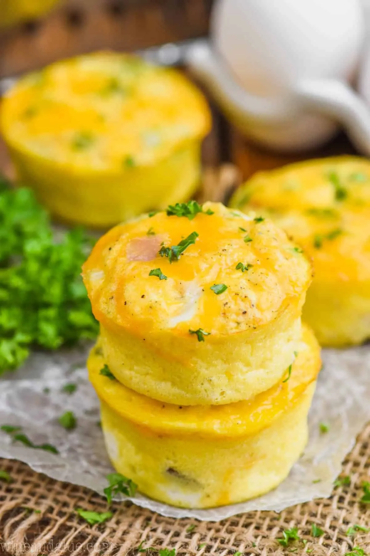 Egg Muffins in Ham Cups