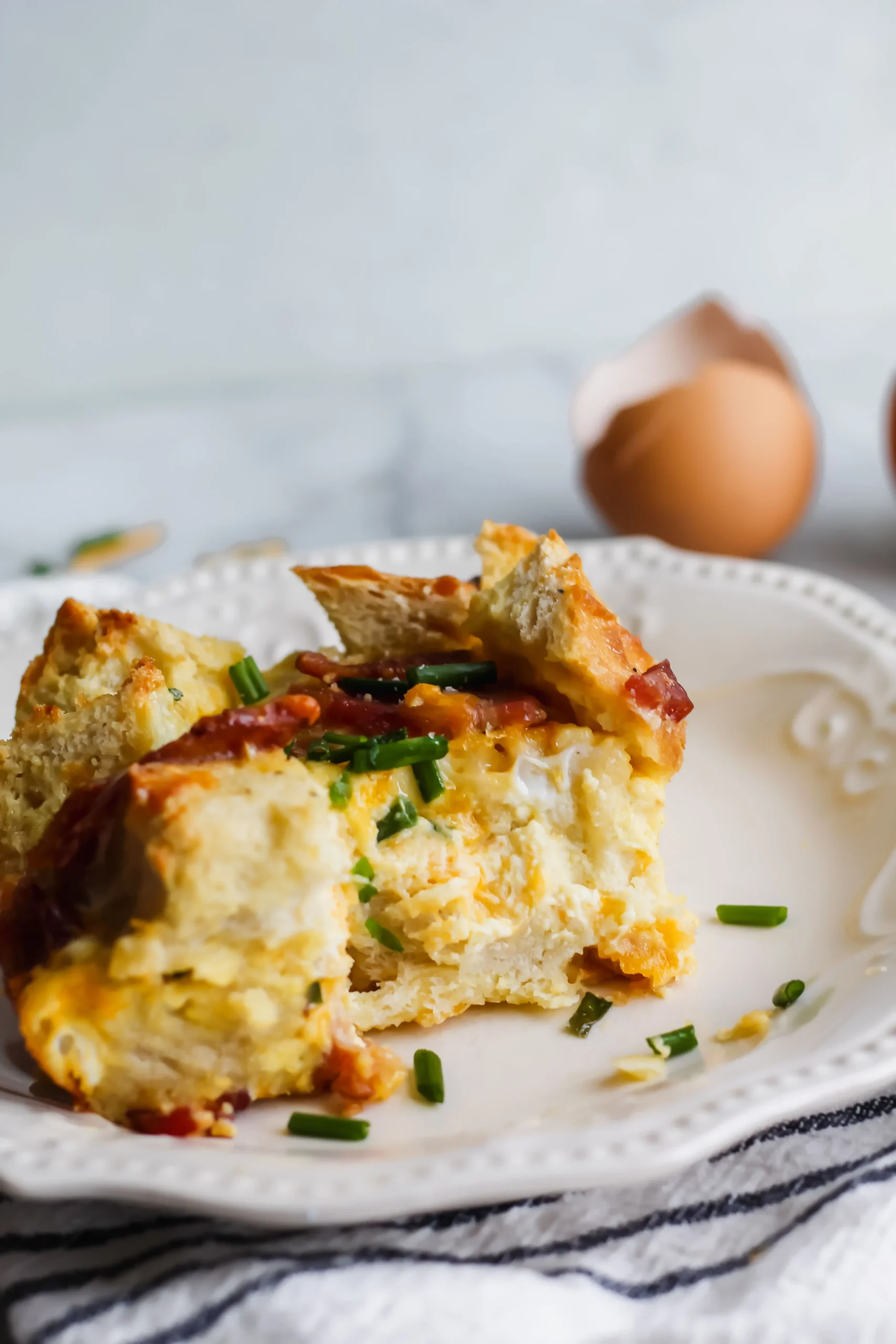 Egg and Cheese Strata