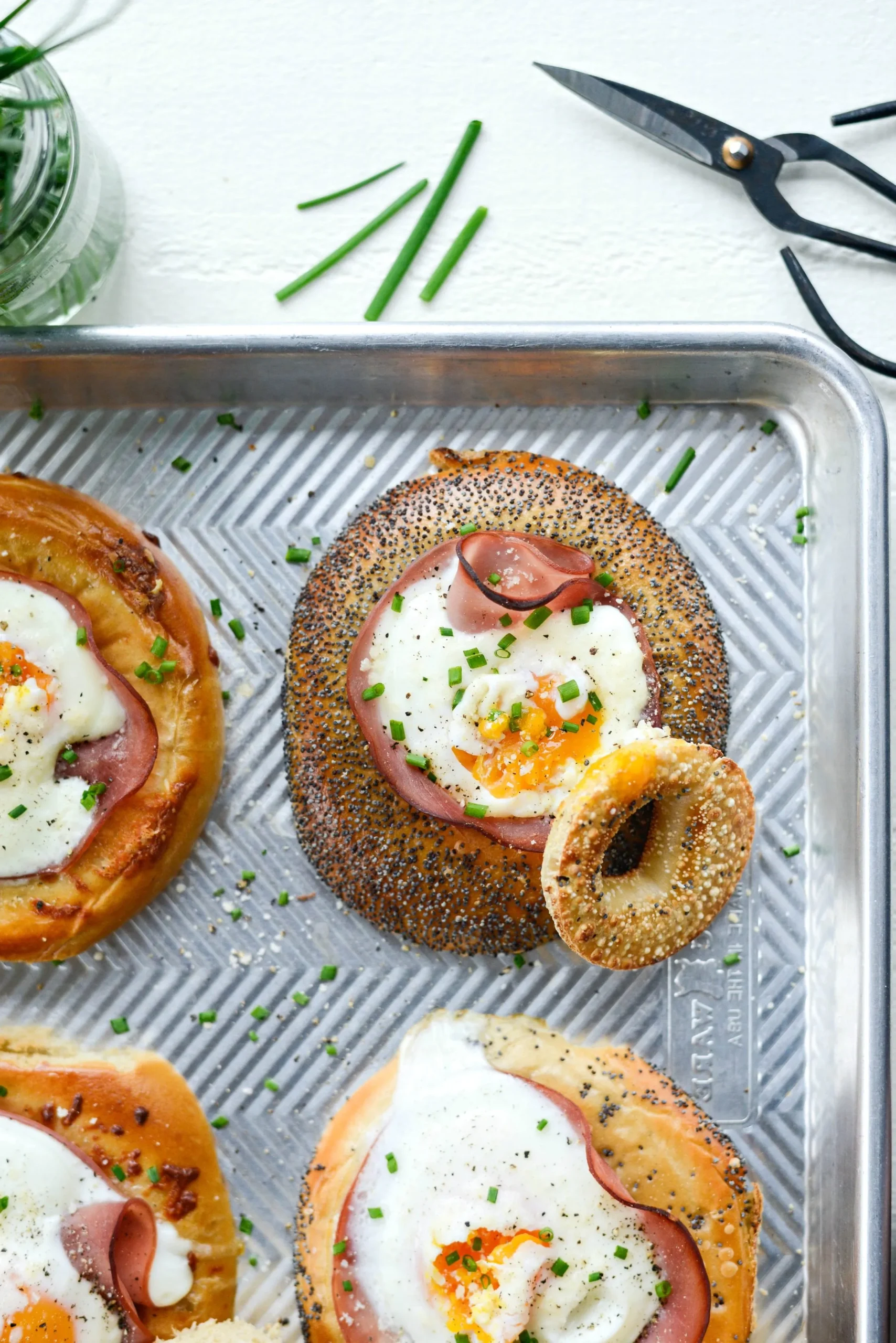 Egg in a Hole Bagel