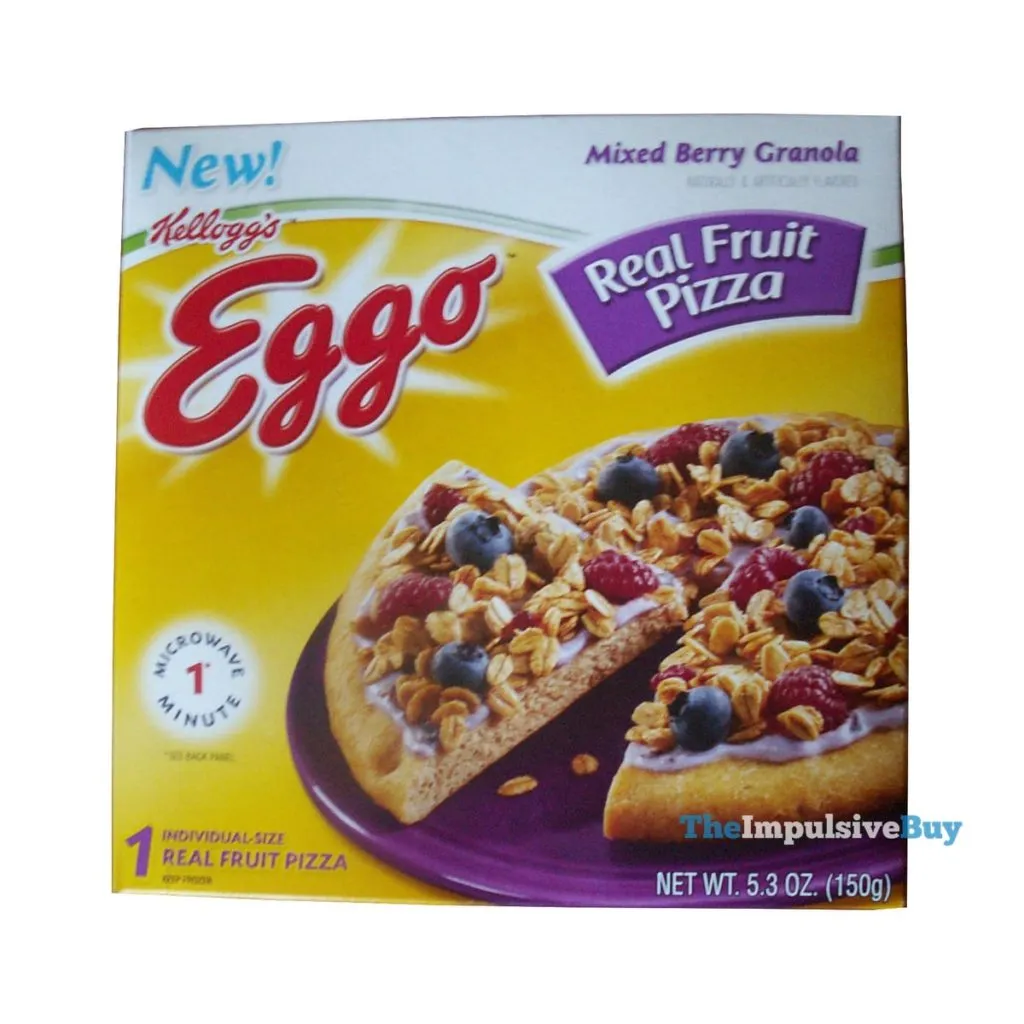 Eggo Real Fruit Pizzas from Kellogg's