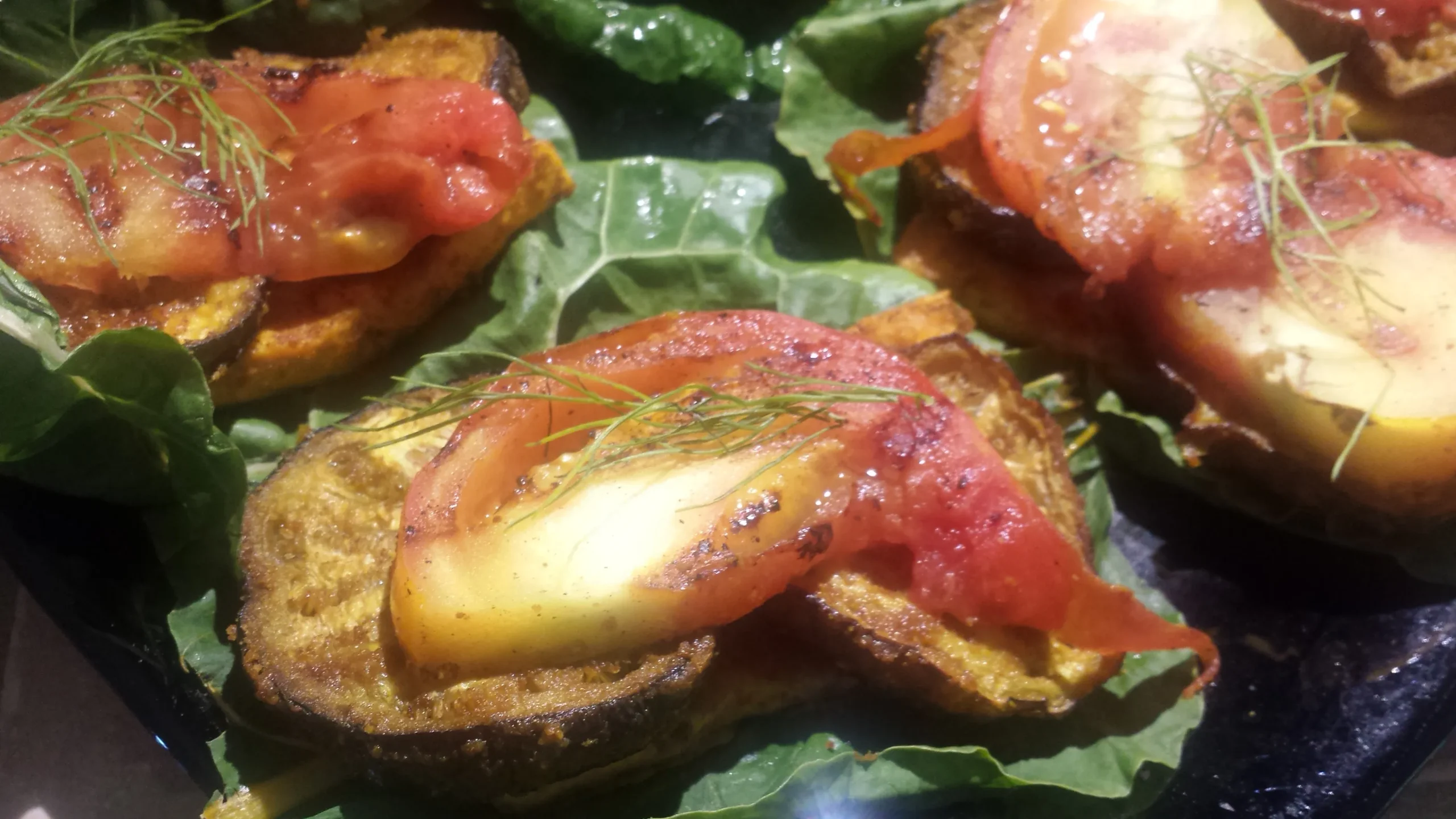 Eggplant Bruschetta Sans Bread