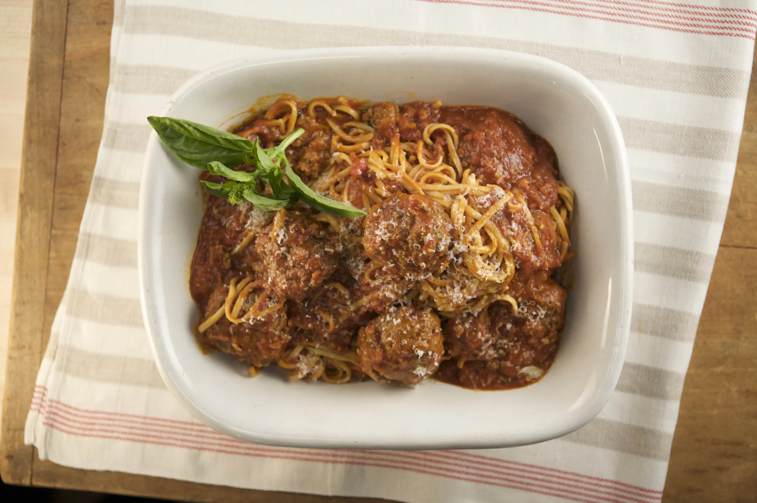 Emeril's Spaghetti and Meatballs