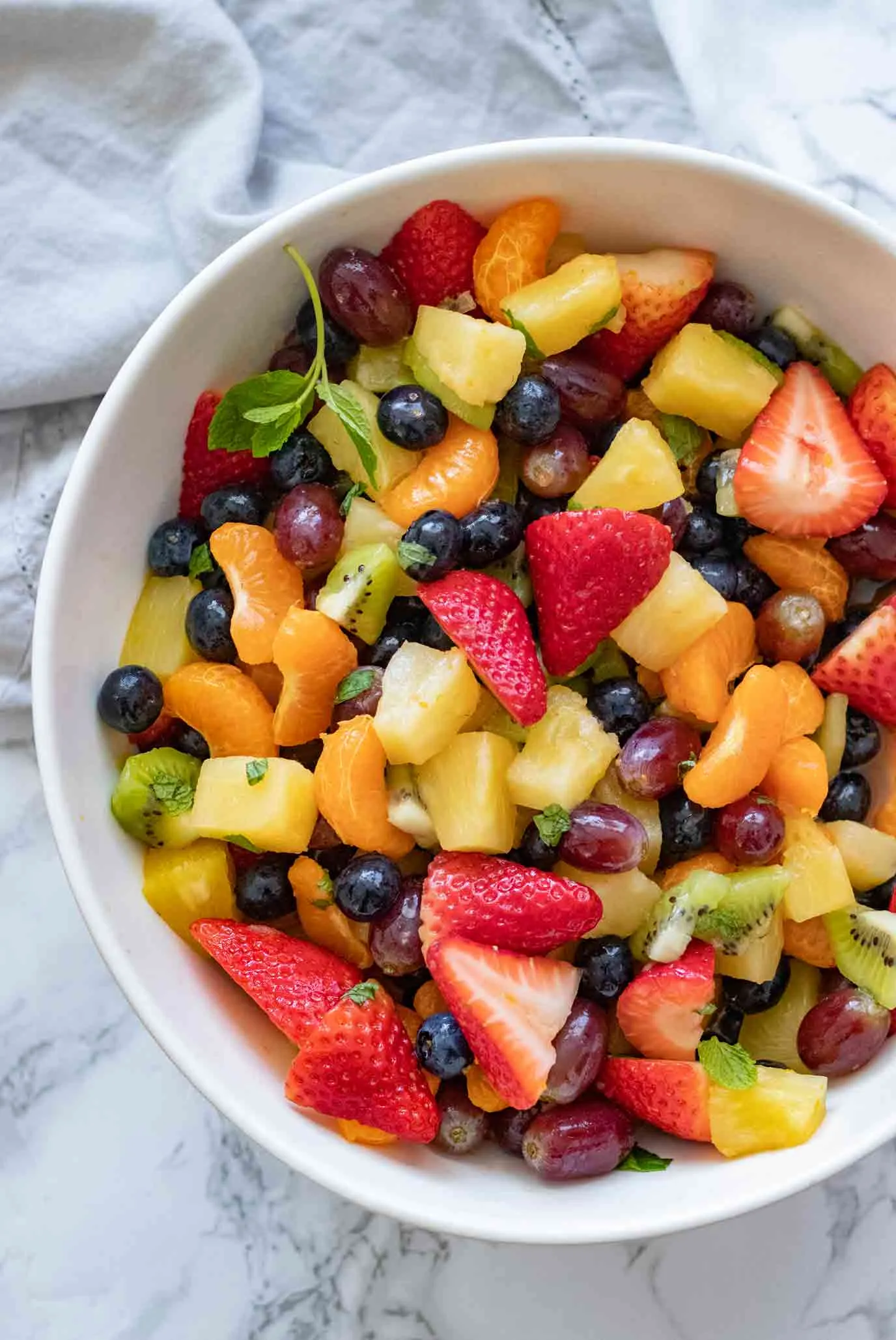 End of Summer Fruit Salad