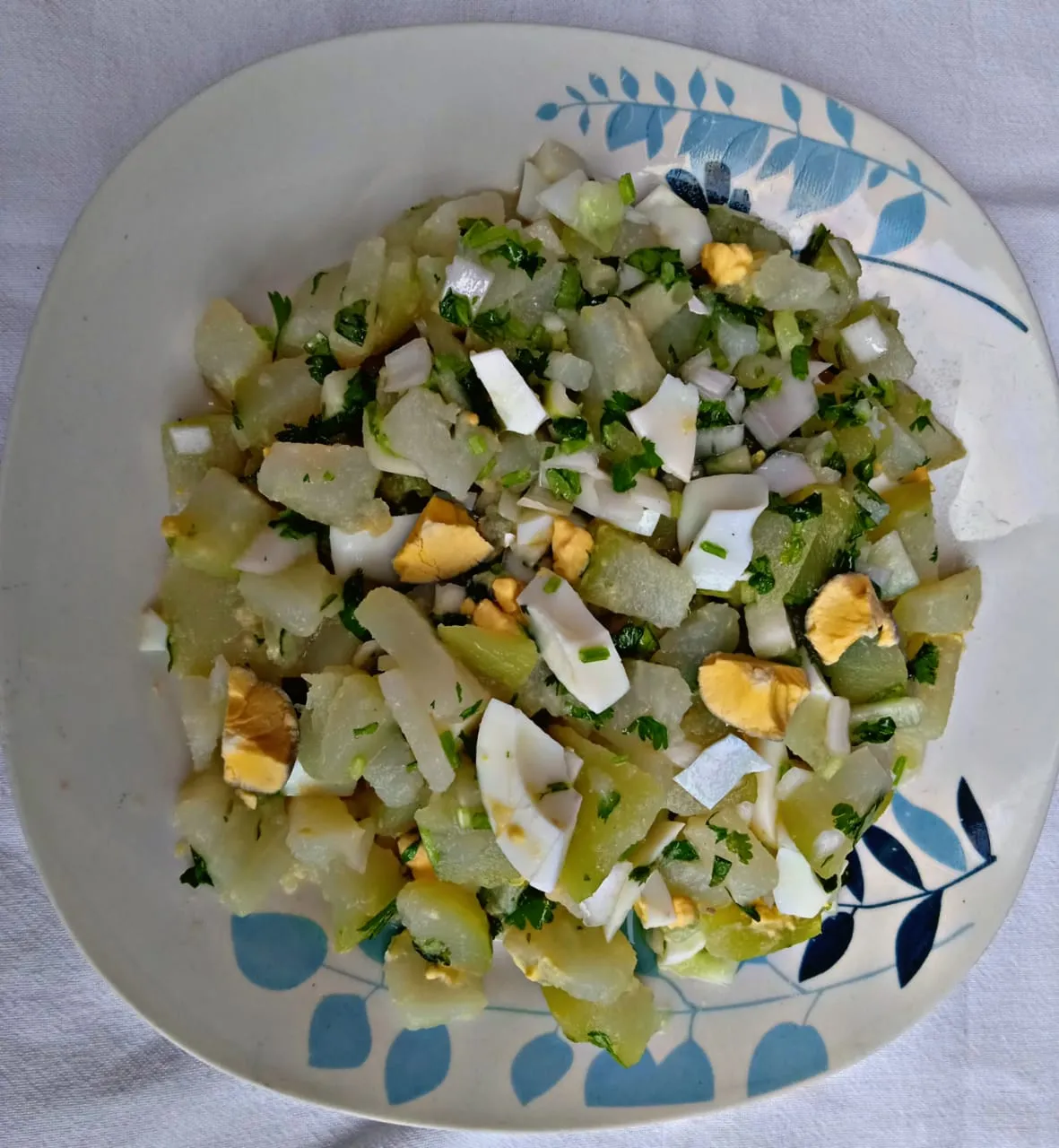 Ensalada Fresca de Chayote