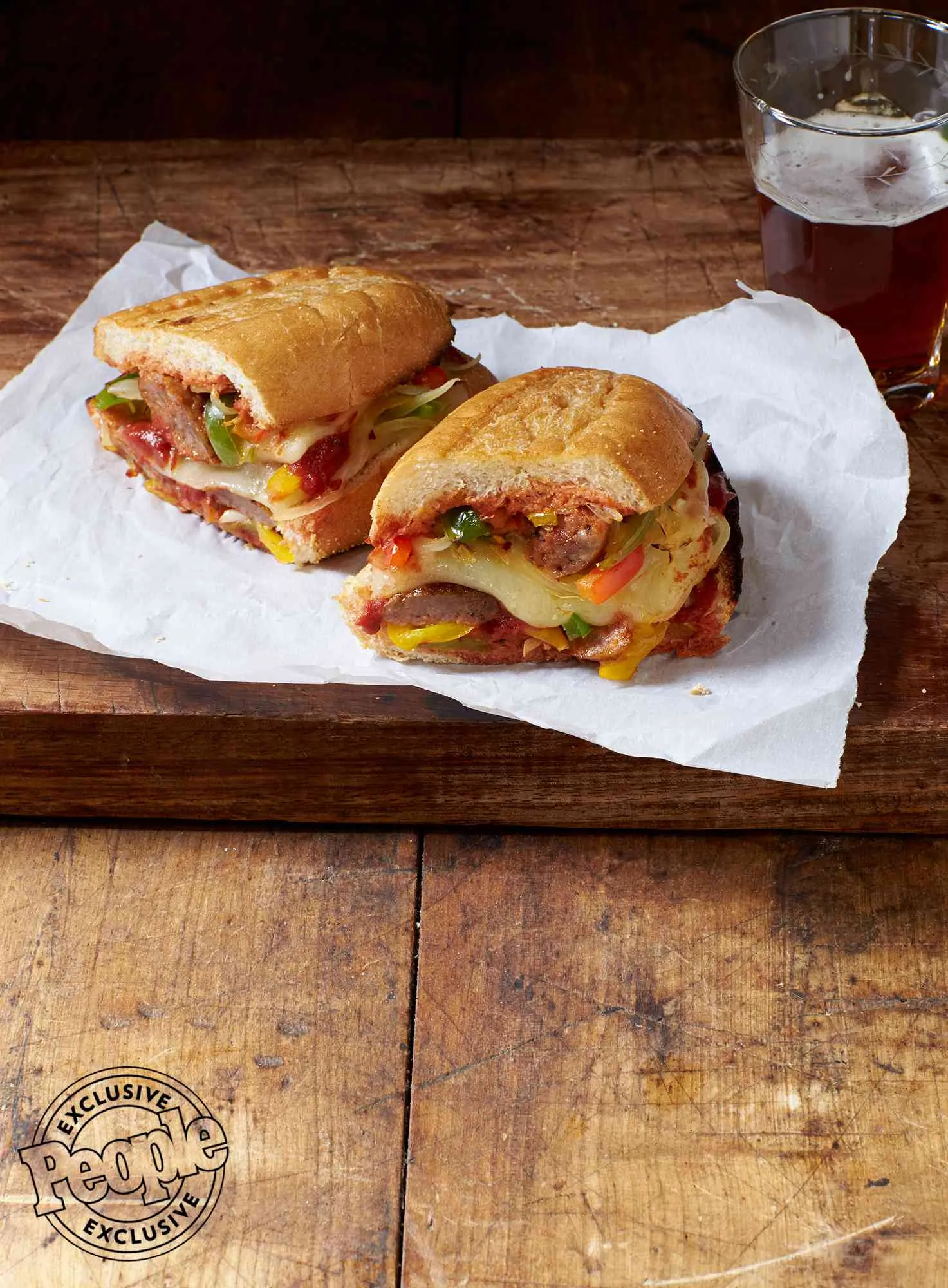 Epic Sausage and Peppers Hero