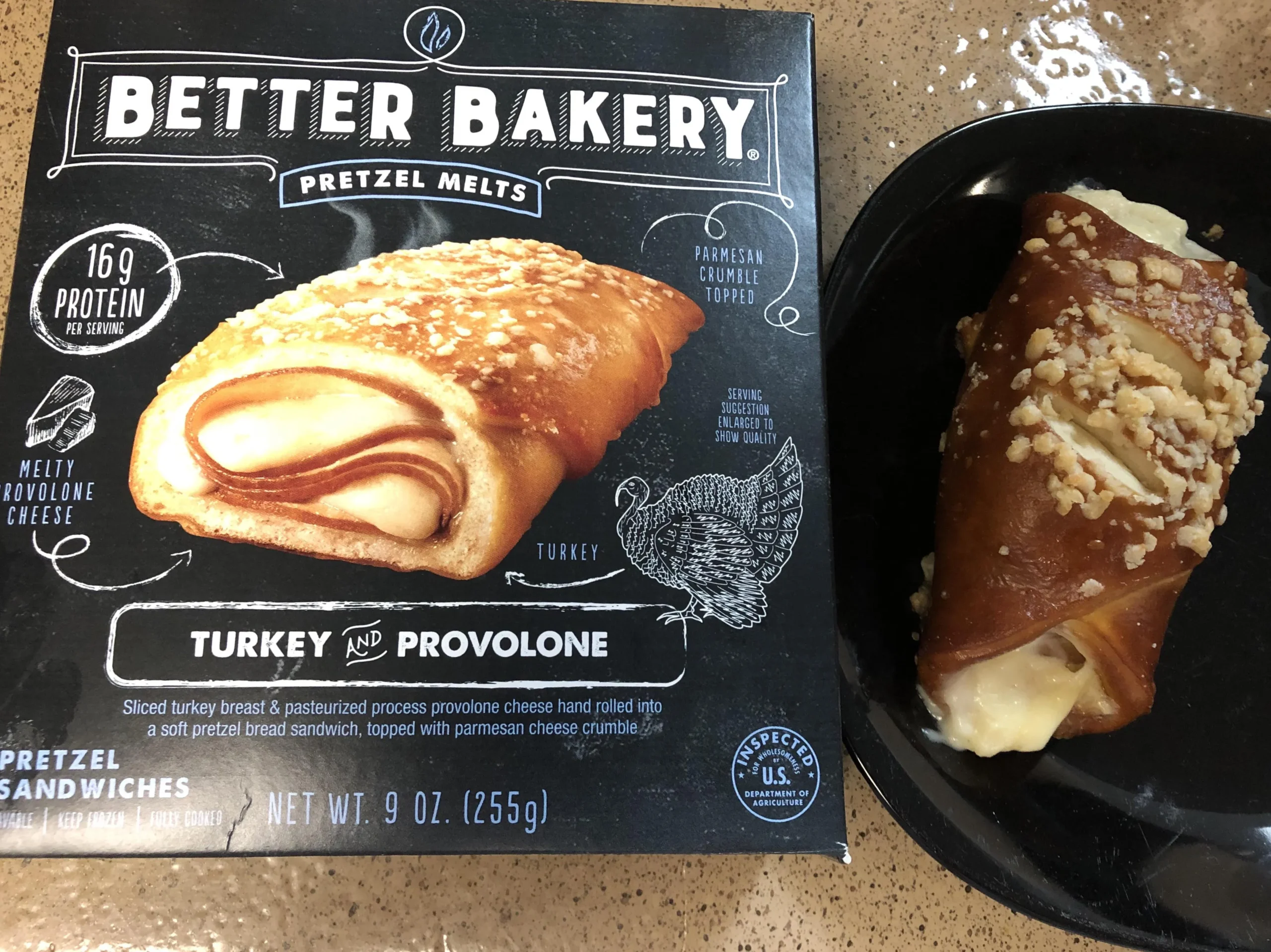 Evans Awesome Turkey Provolone Pretzel Bake