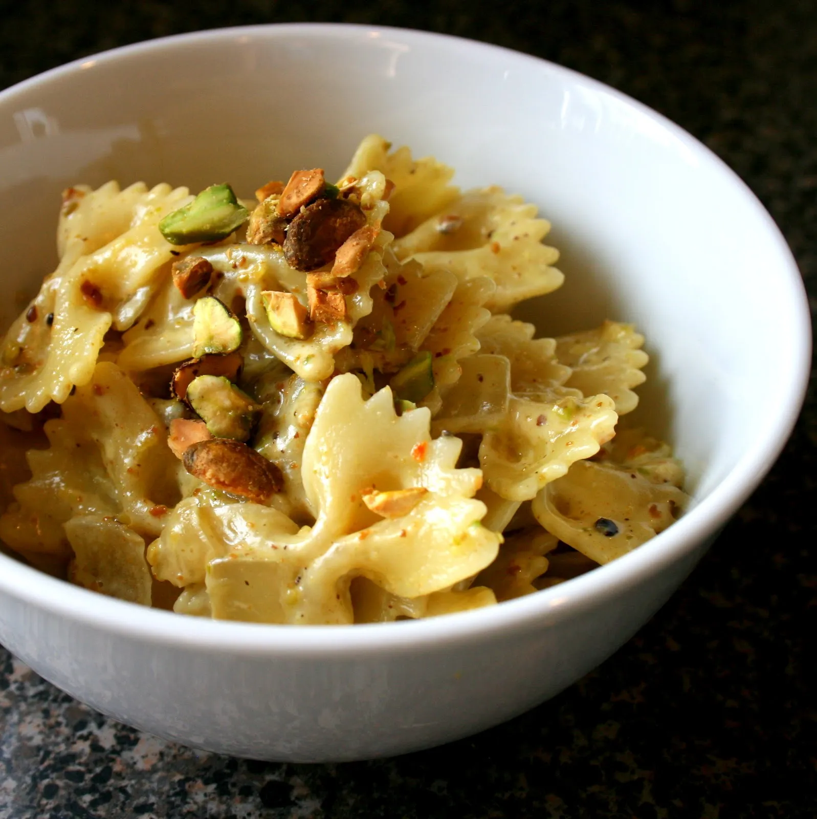 Farfalle with Pistachio Cream Sauce