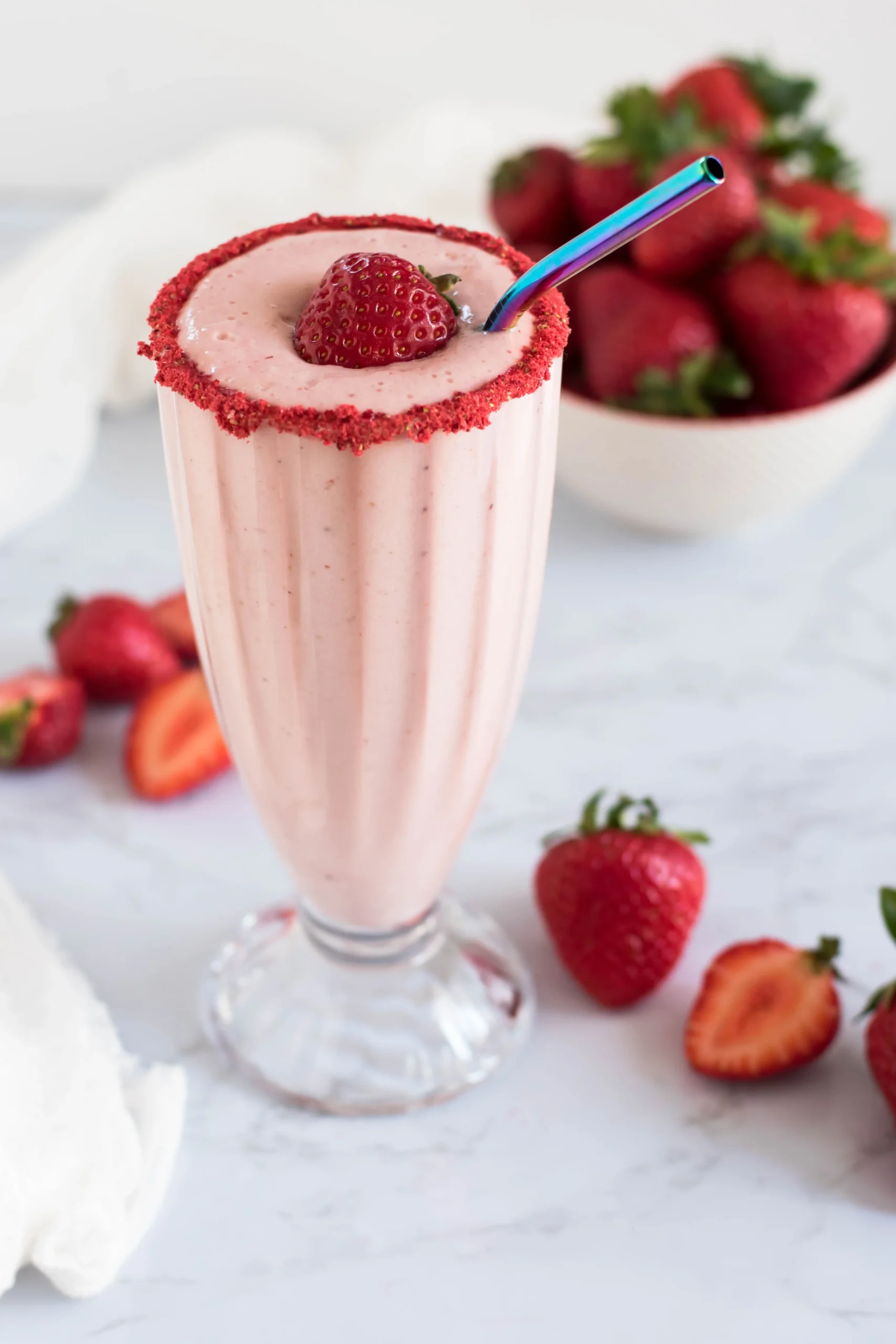 Fat Free Honey Berry Milkshake
