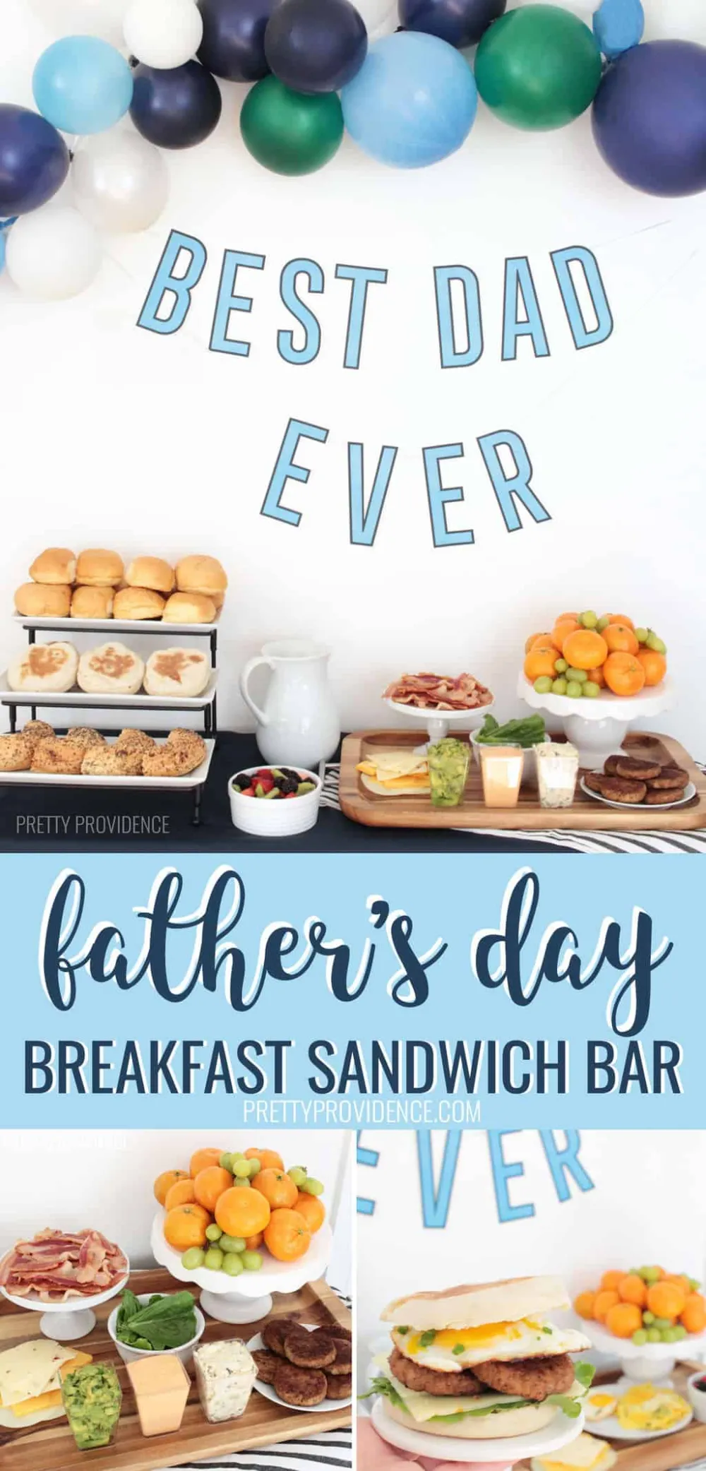 Father's Day Breakfast Sandwich Bar