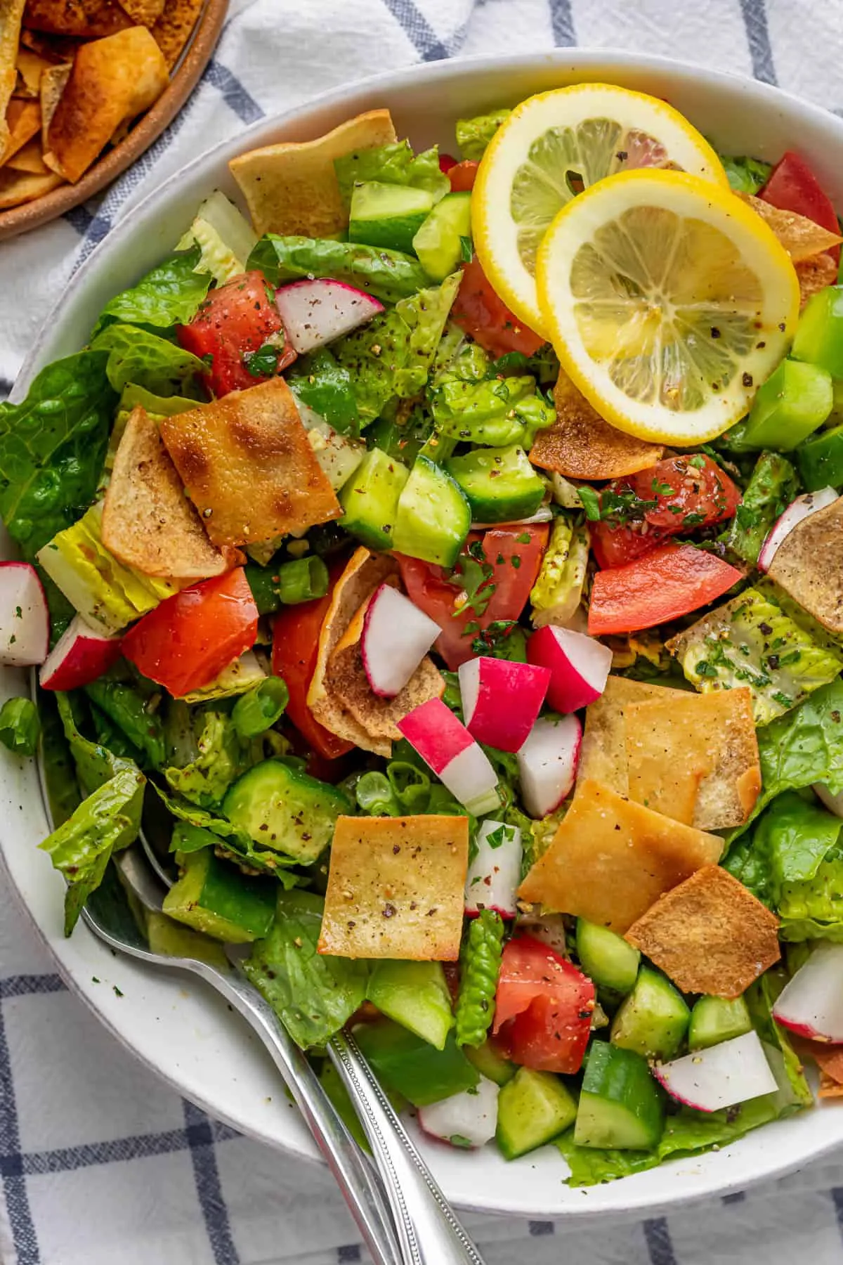 Fattoush Bread Crumb Salad