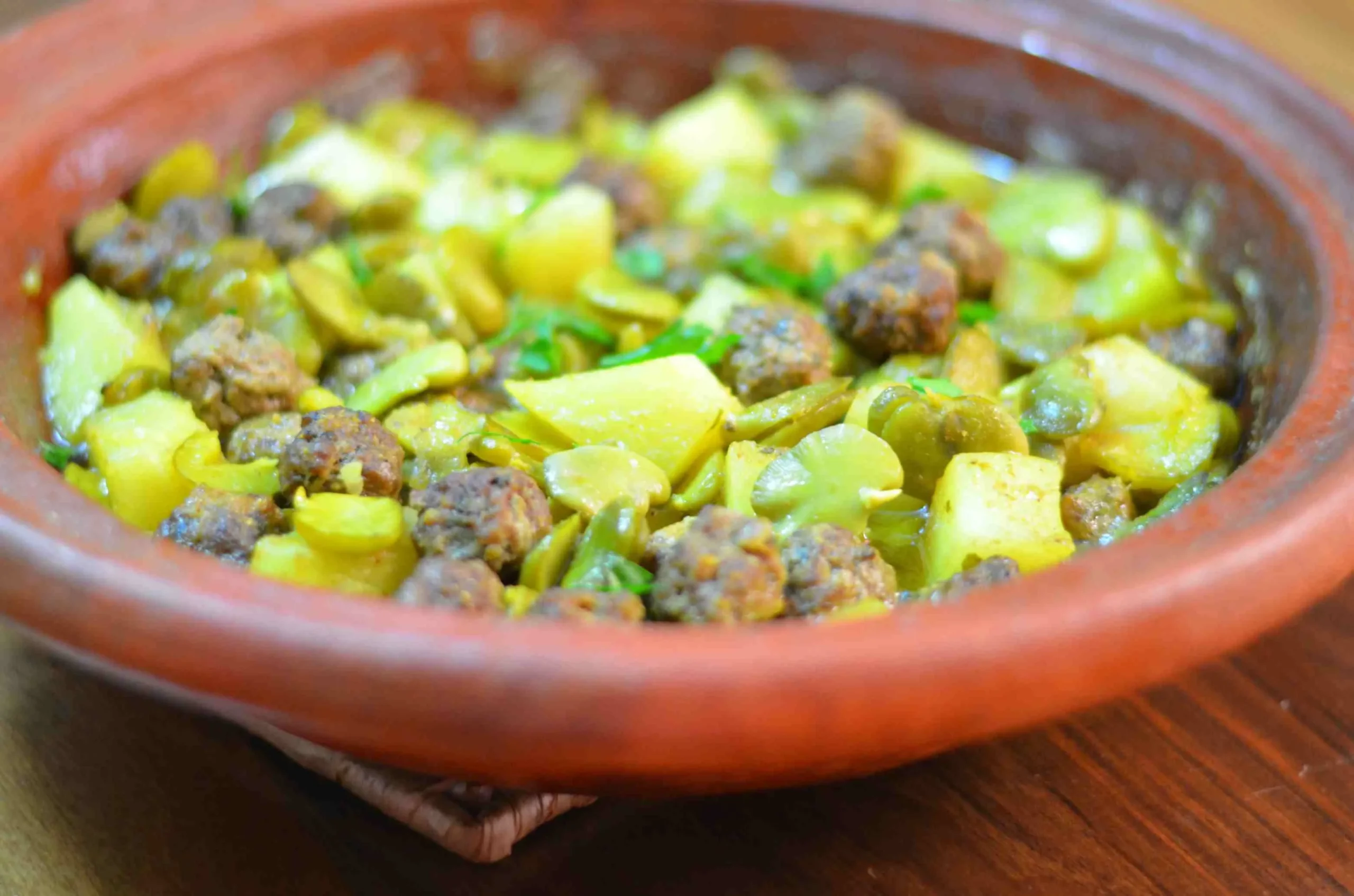 Fava Bean and Meat Stew Morocco