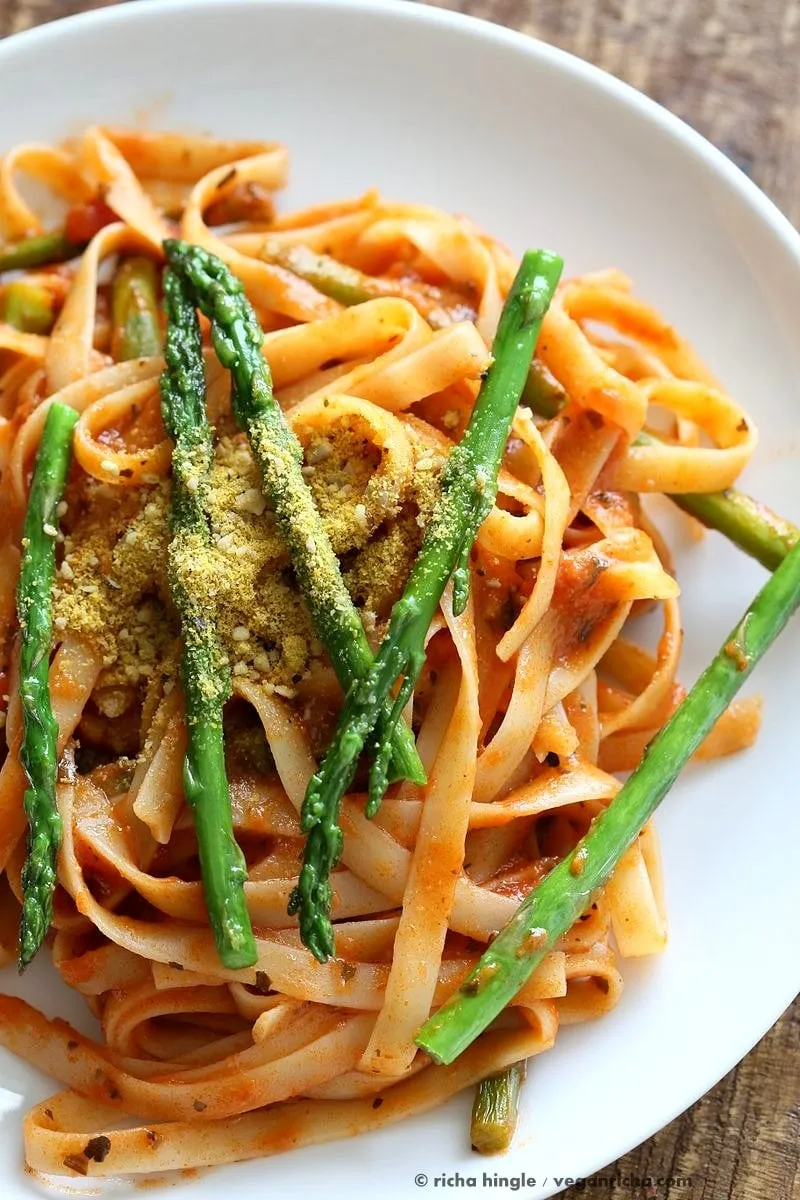 Fettuccine Creamy Tomato Sauce