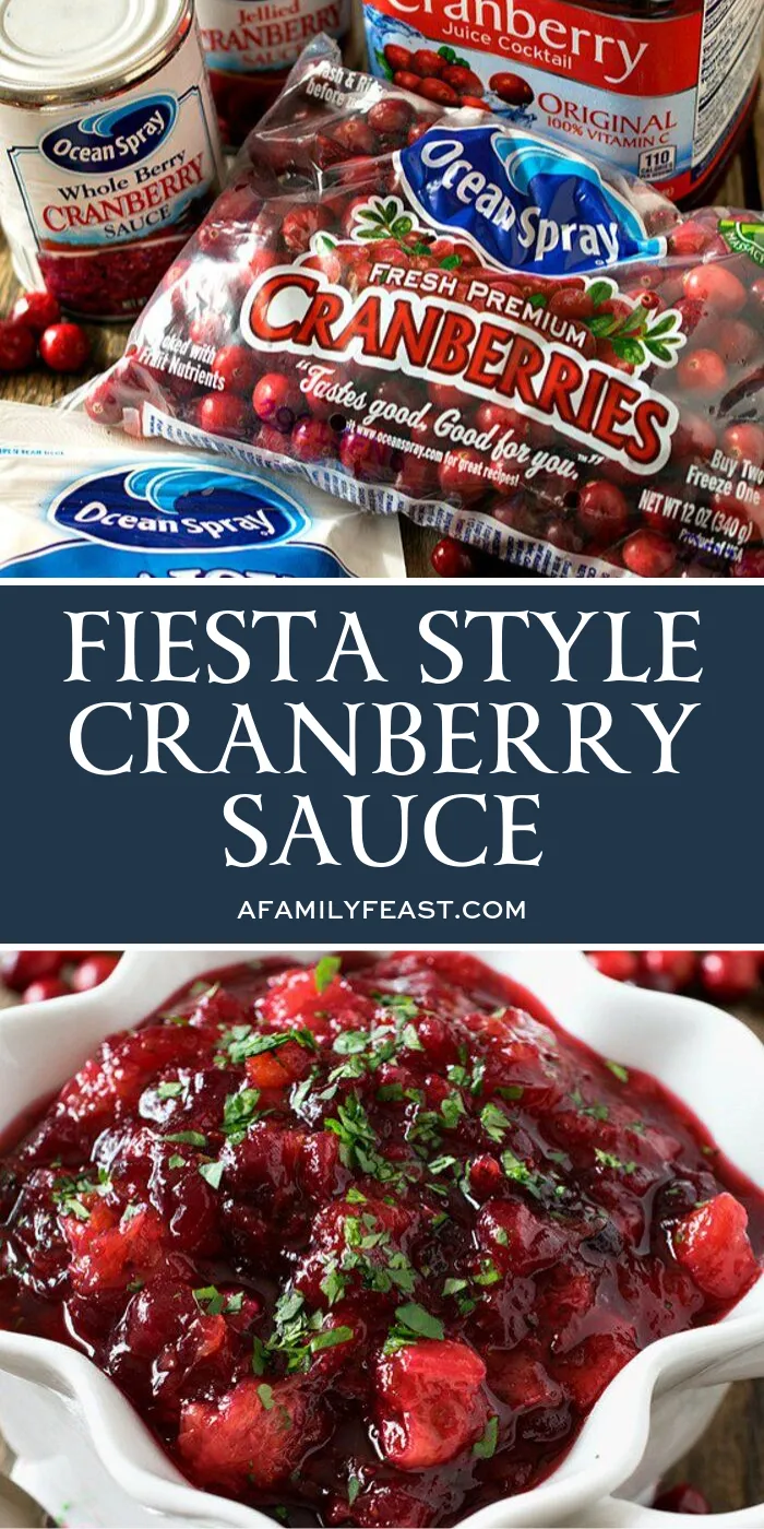 Fiesta Style Cranberry Sauce