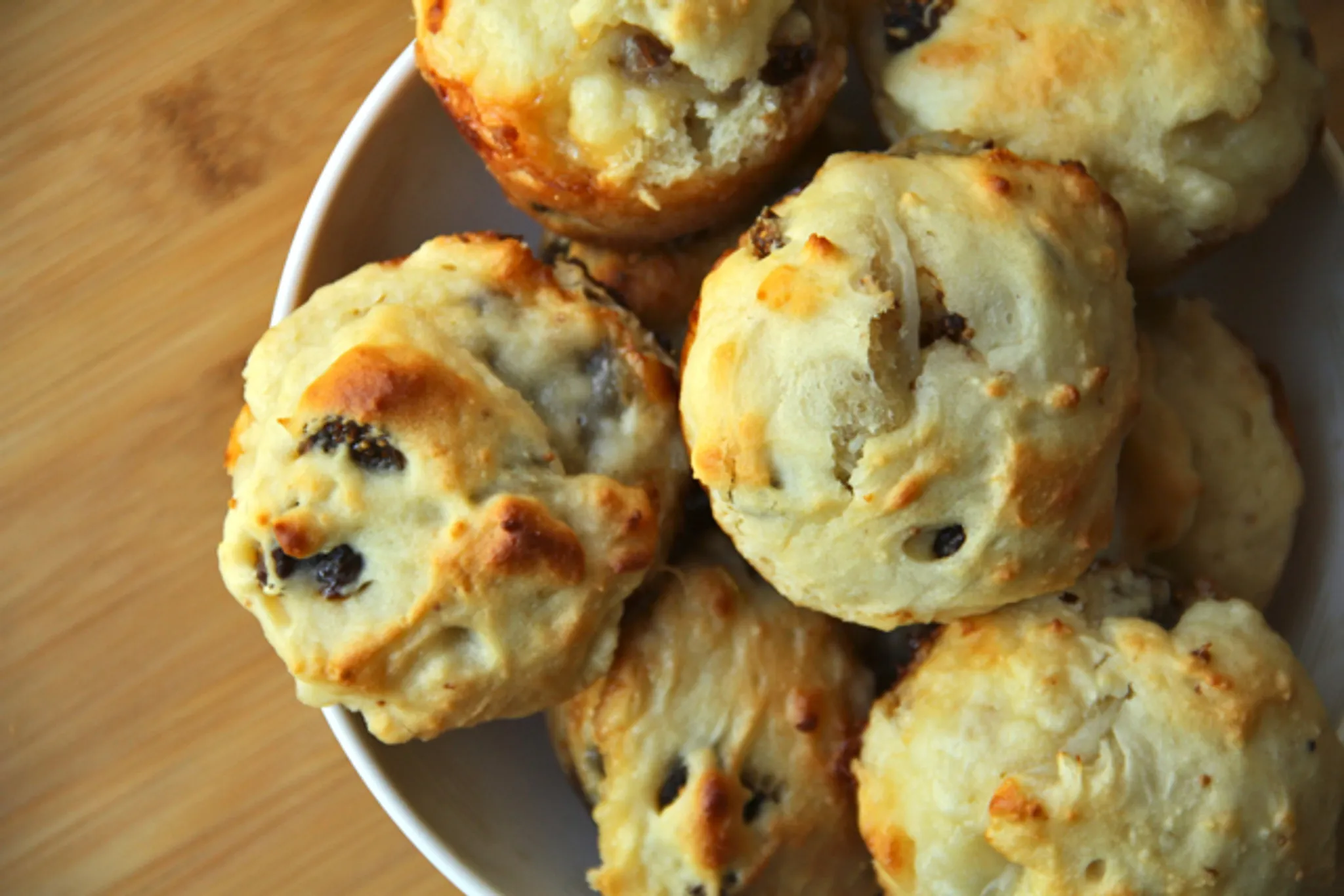 Fig Onion Honey Muffins