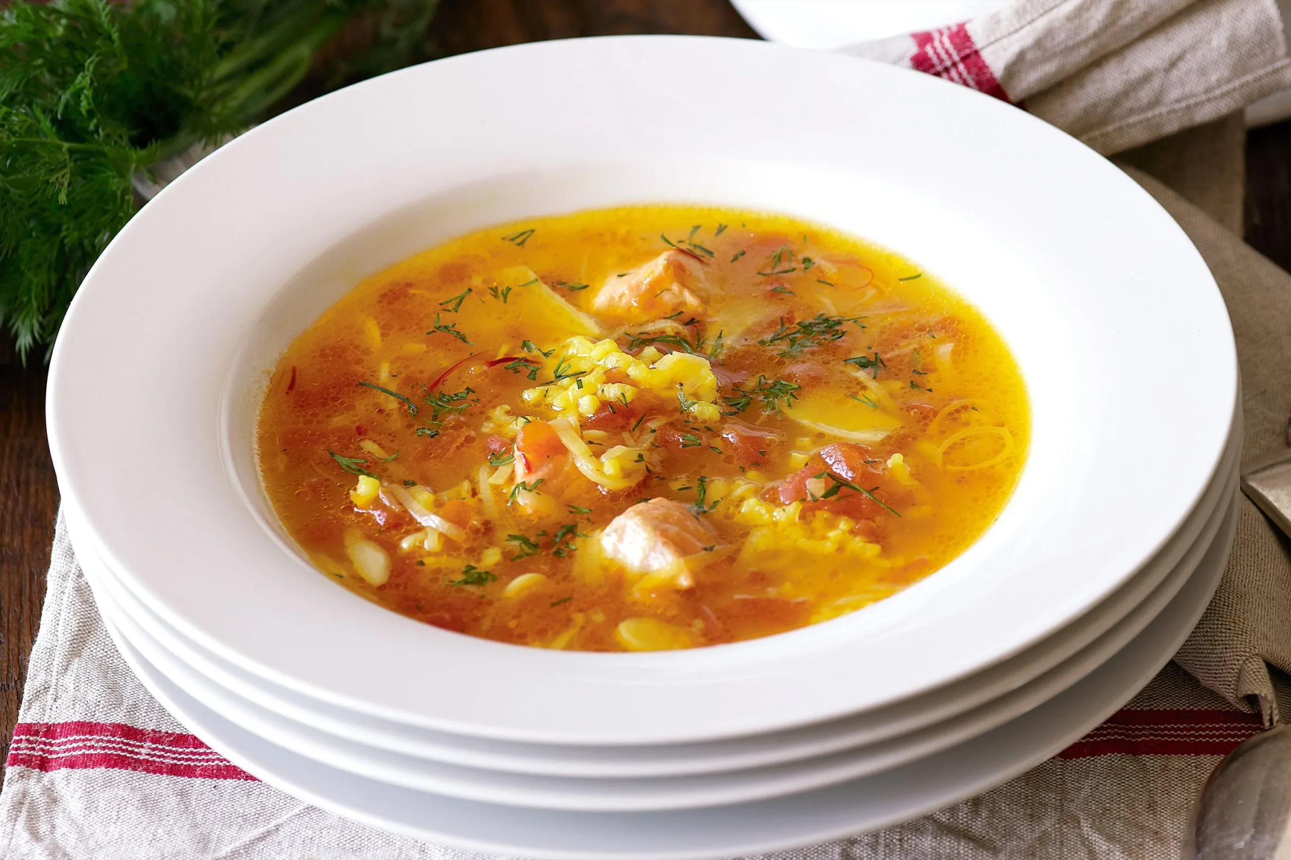 Fish Soup with Saffron
