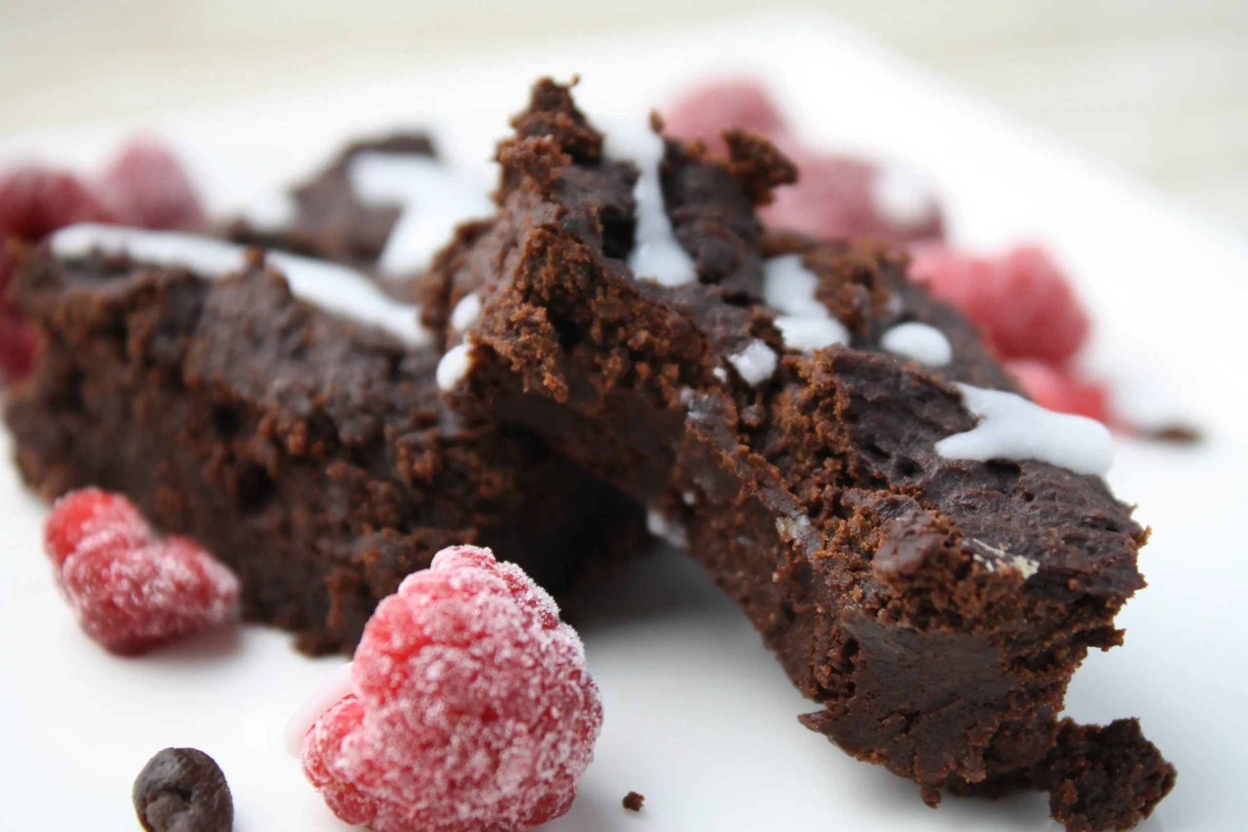 Flourless Dark Chocolate Brownies