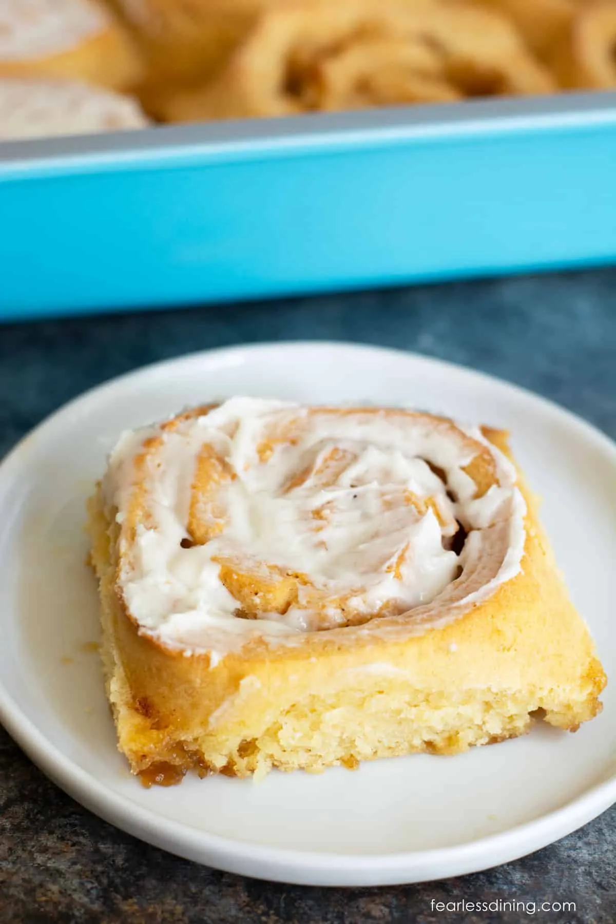 Fluffy Gluten Free Apple Cider Cinnamon Rolls