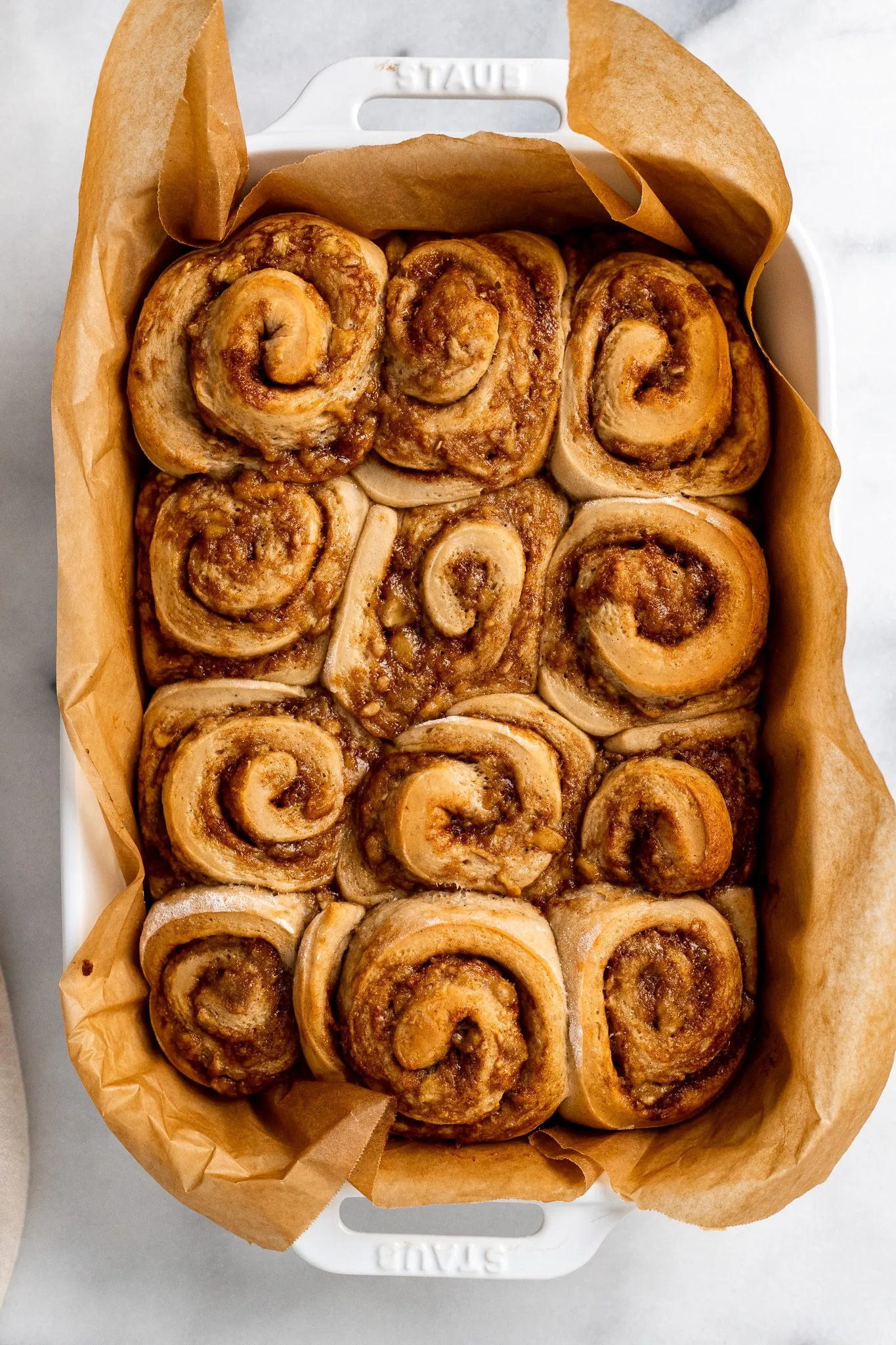 Fluffy Vegan Banana Bread Cinnamon Rolls (Gluten Free Option)