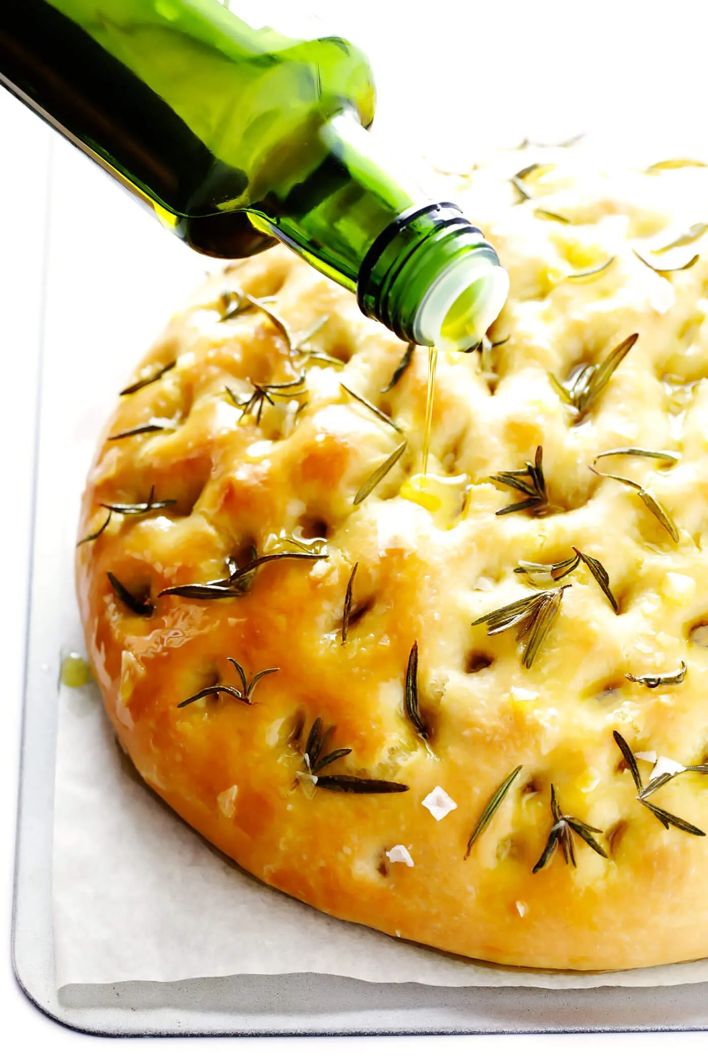 Focaccia with Olive Oil and Rosemary