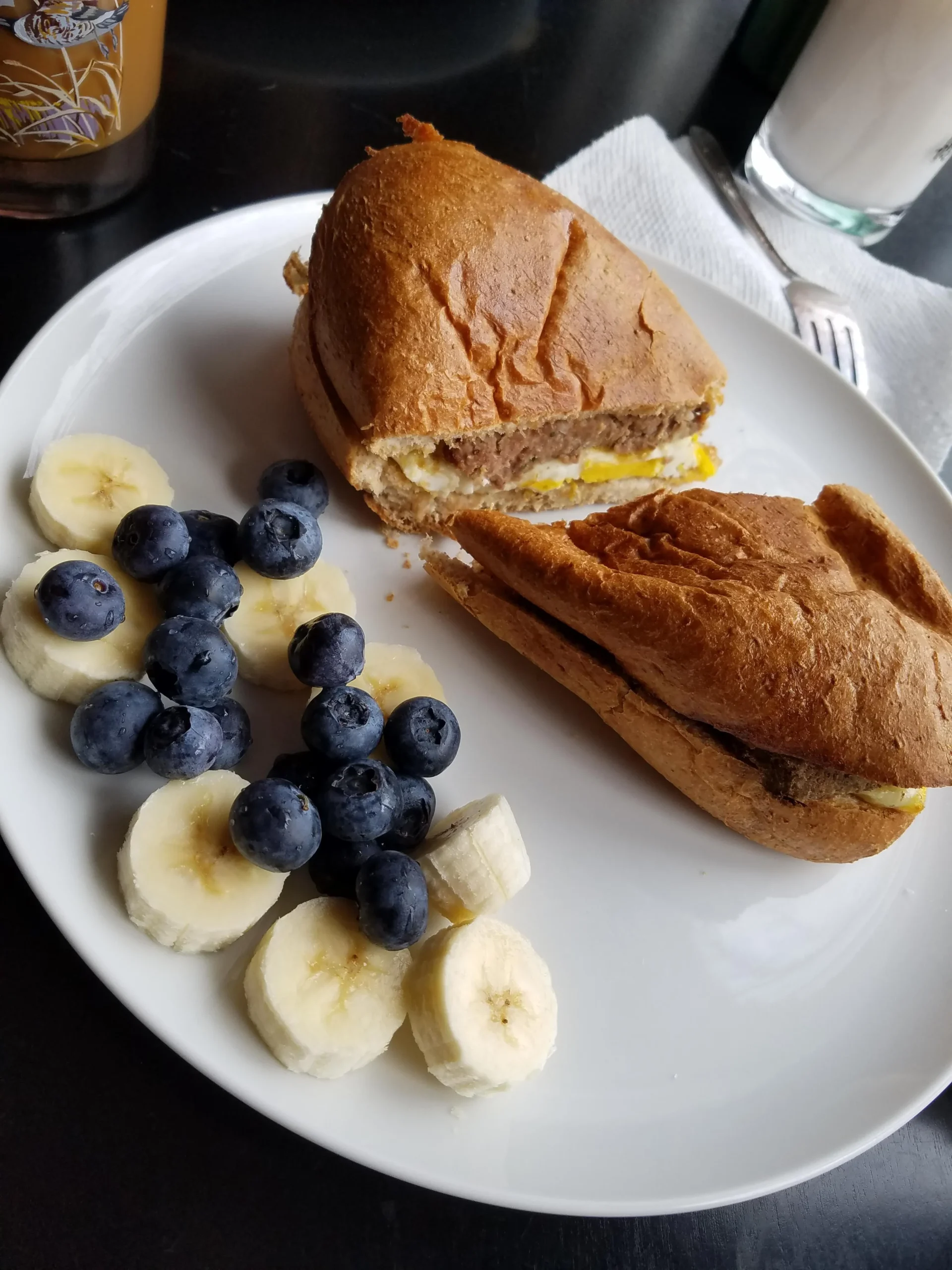 Football Season Friday Boudin Breakfast Sandwiches