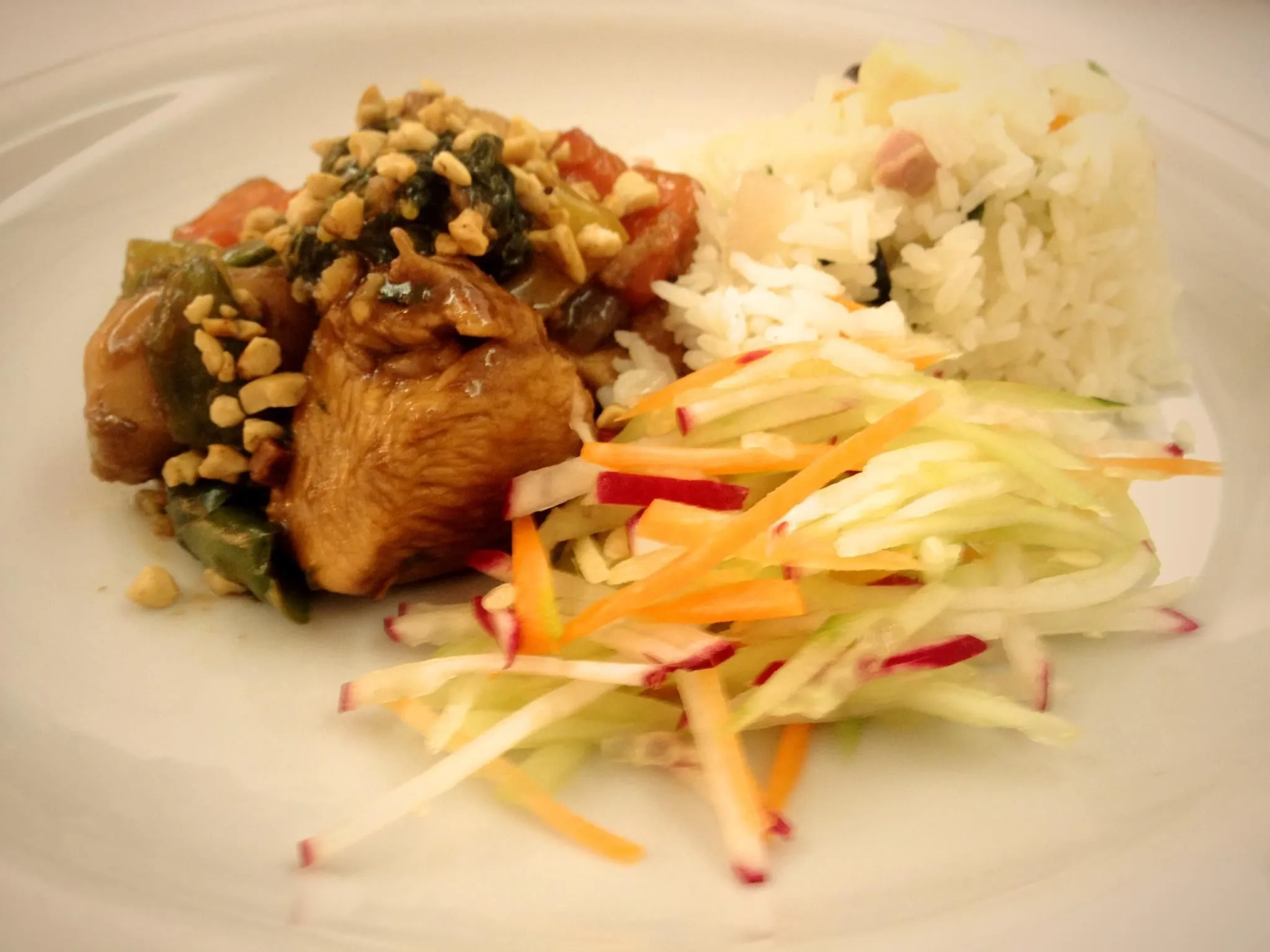 Frango Oriental com Arroz