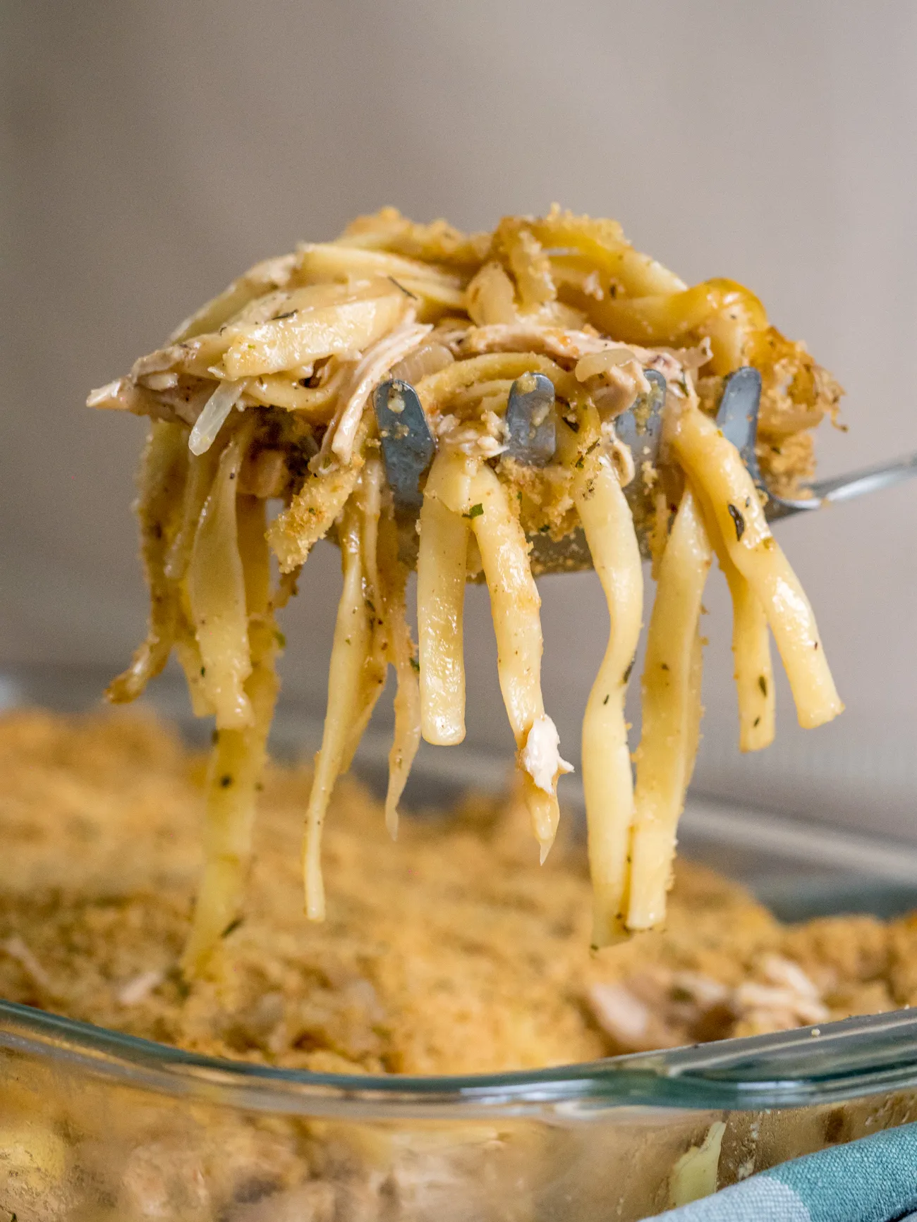 French Onion Pasta Casserole