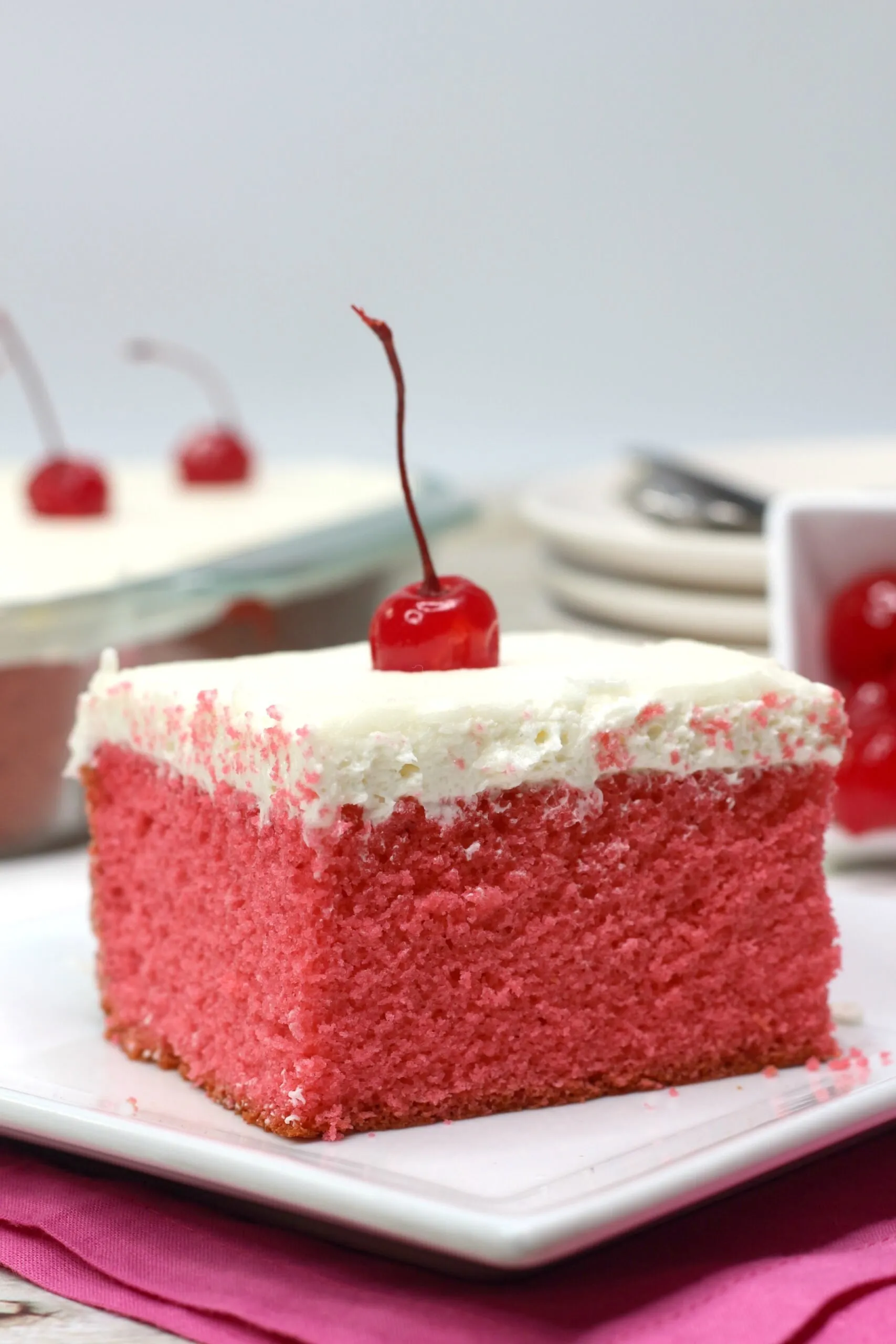 French Style Cherry Cake