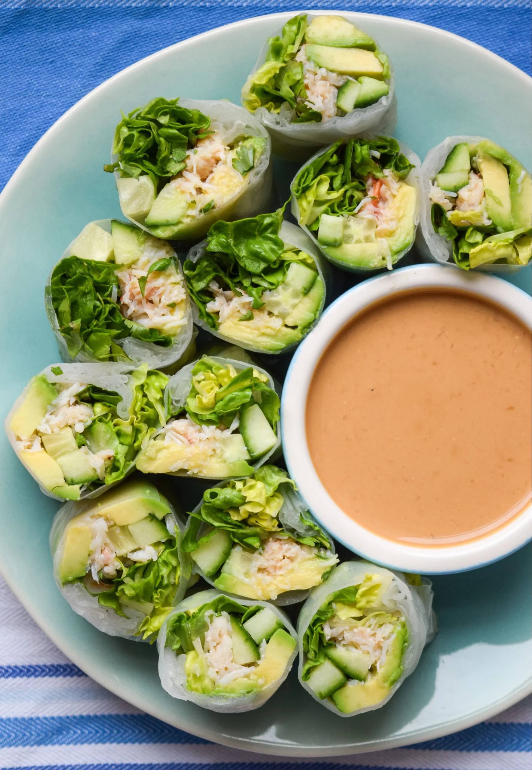 Fresh Crab Summer Rolls