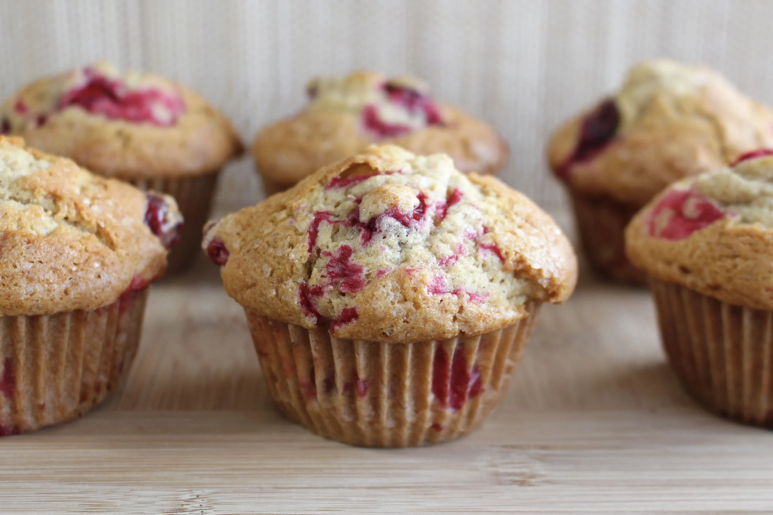 Fresh Cranberry Spice Muffins