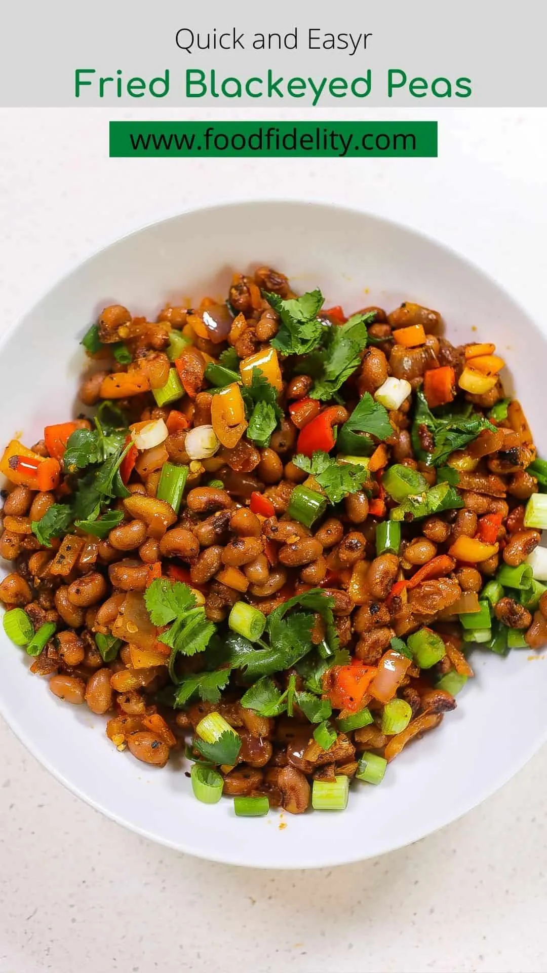 Fried Black Eyed Peas