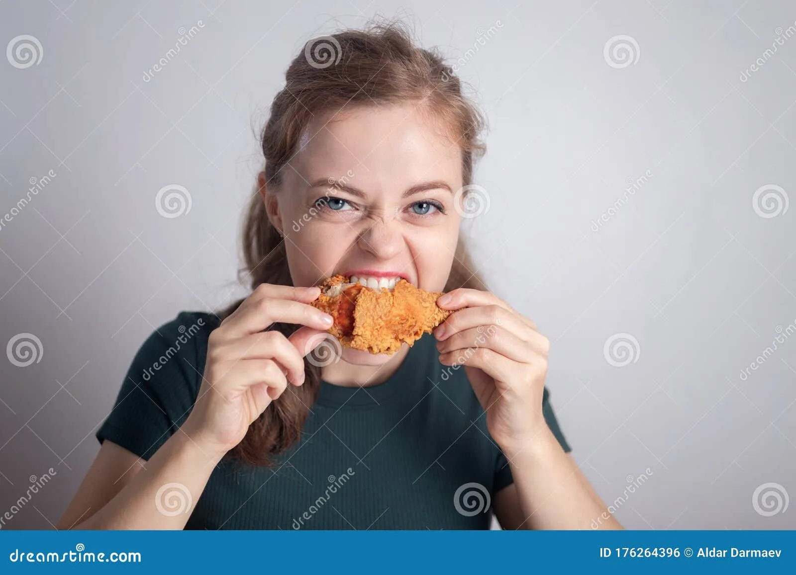 Fried Chicken Hungry Girl