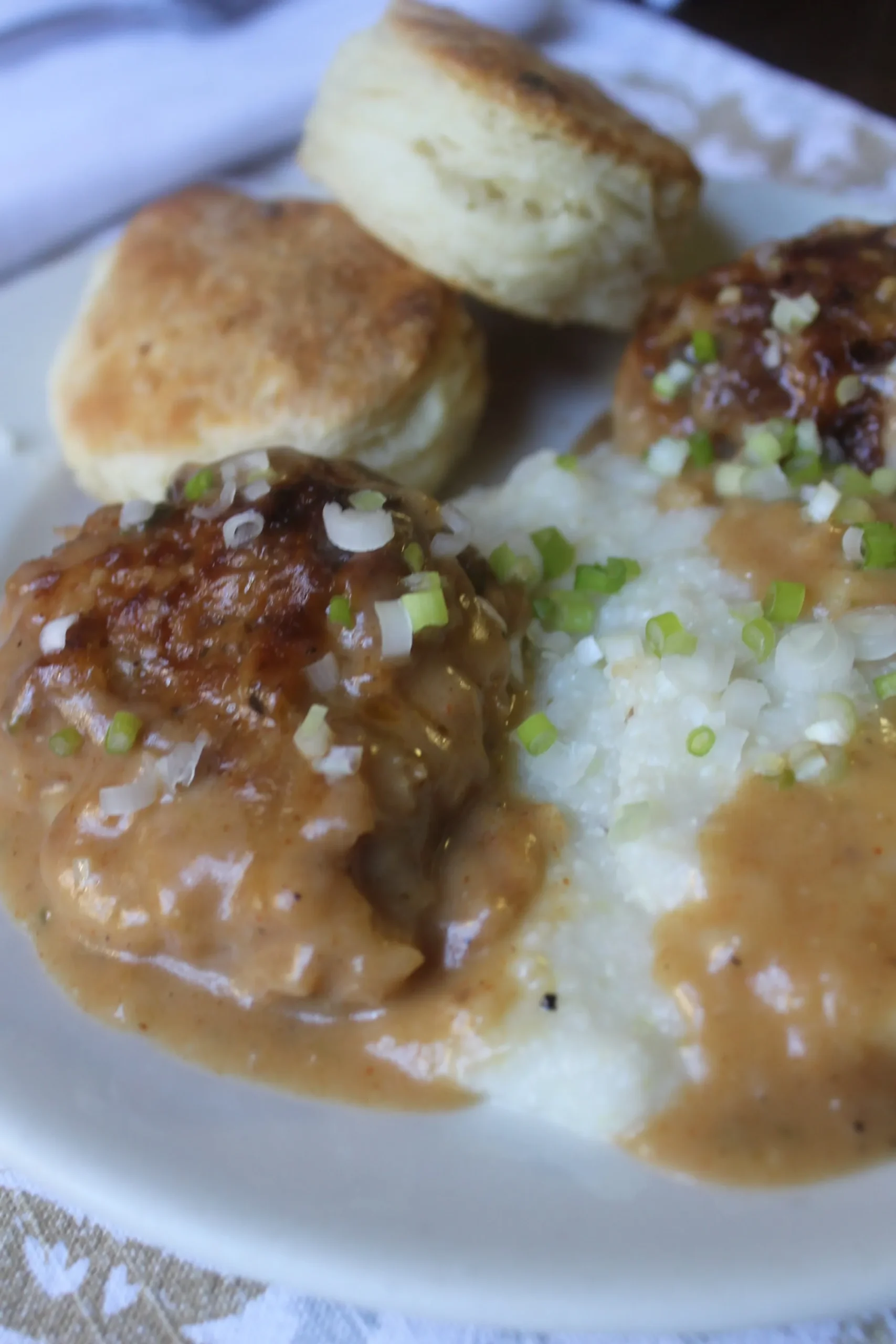 Fried Quail with Gravy
