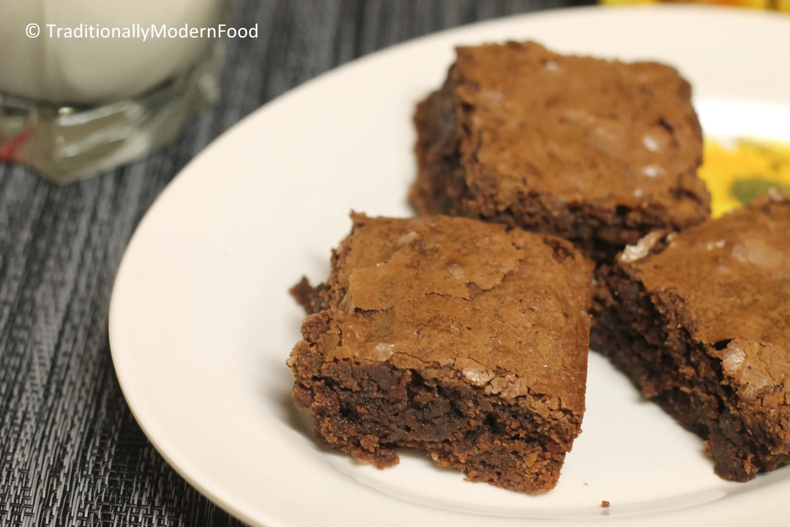 Fudgiest Whole Wheat Brownies