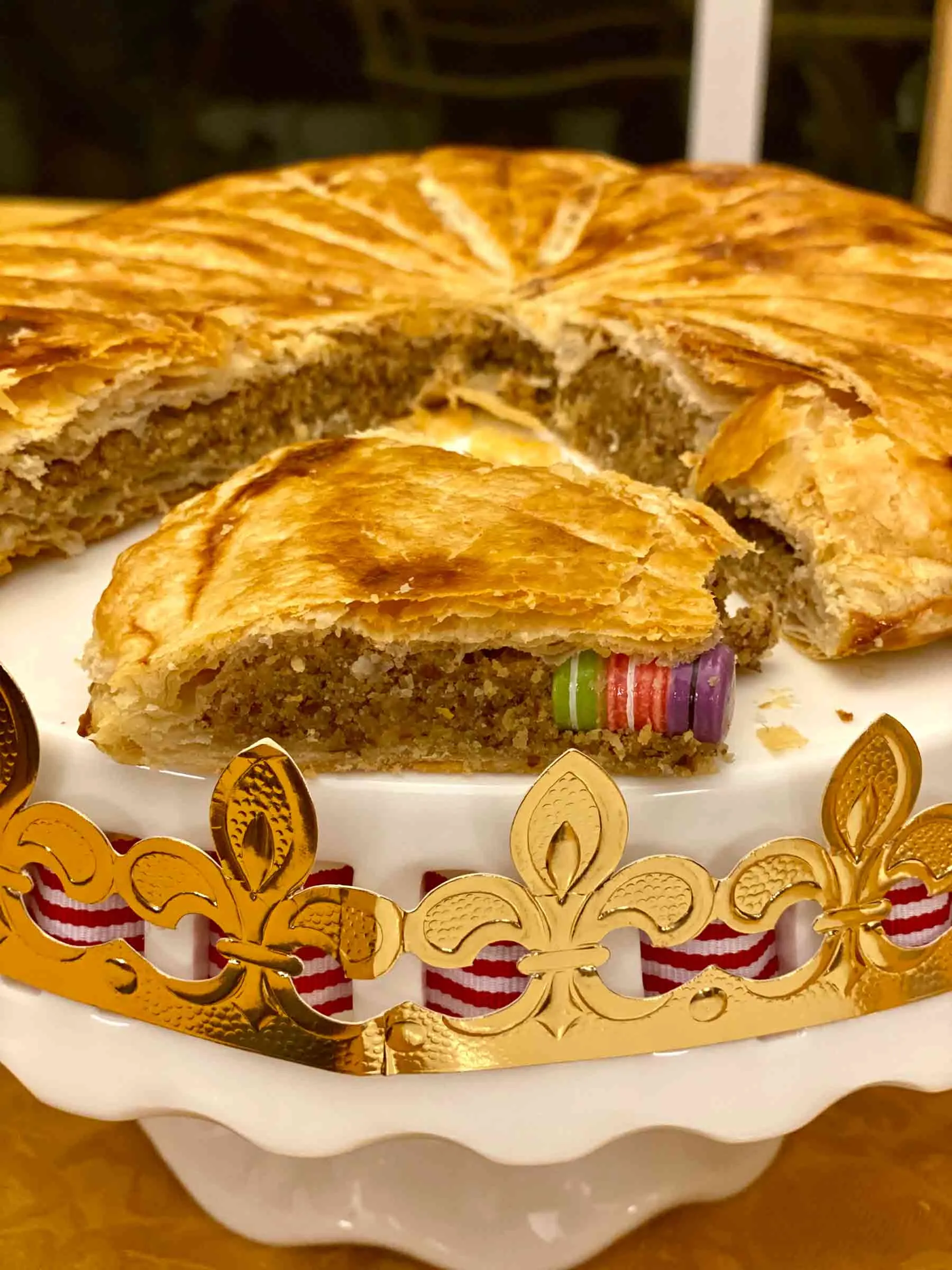 Galette des Rois King Cake for Epiphany