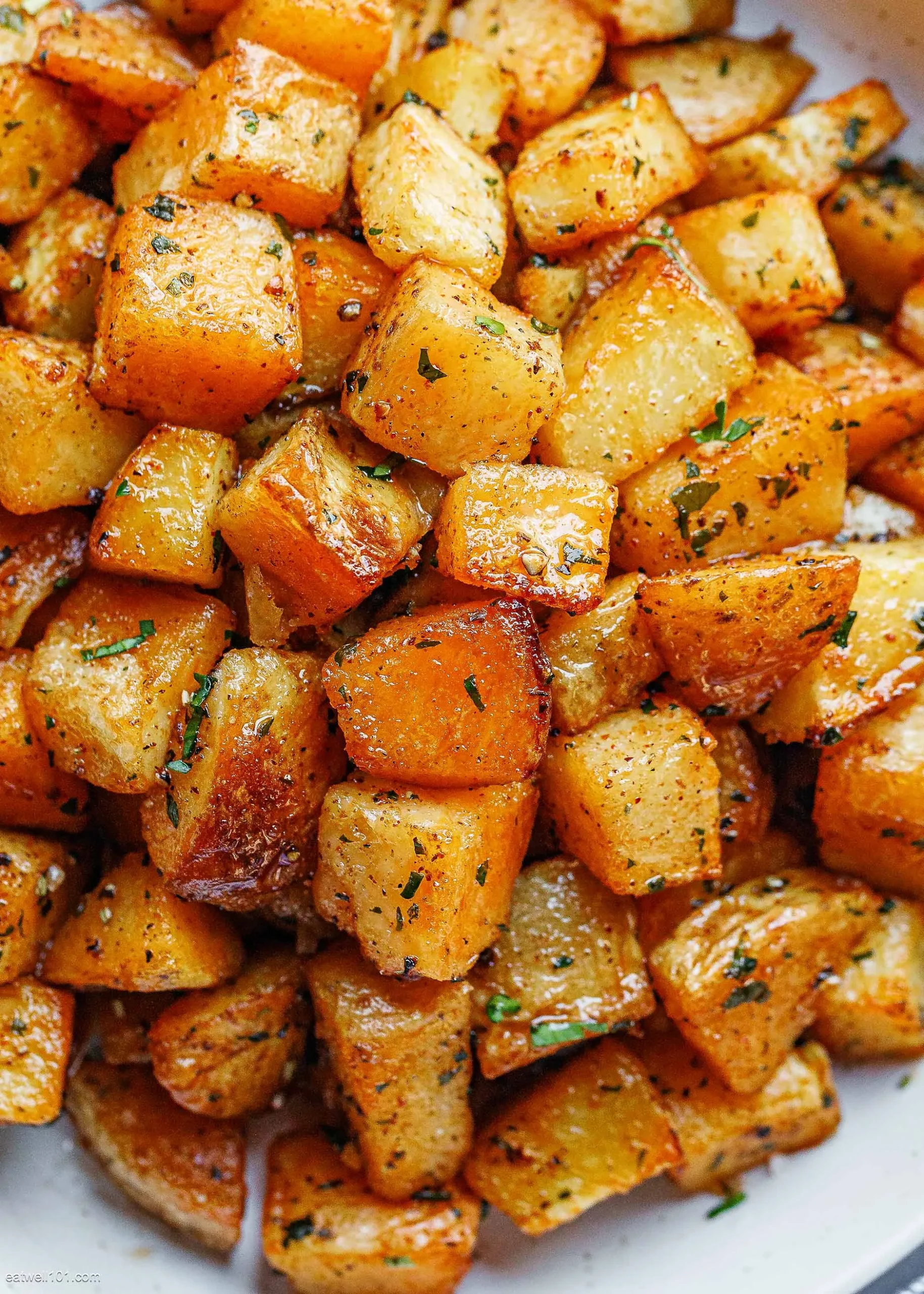 Garlic Herb Roast Potatoes
