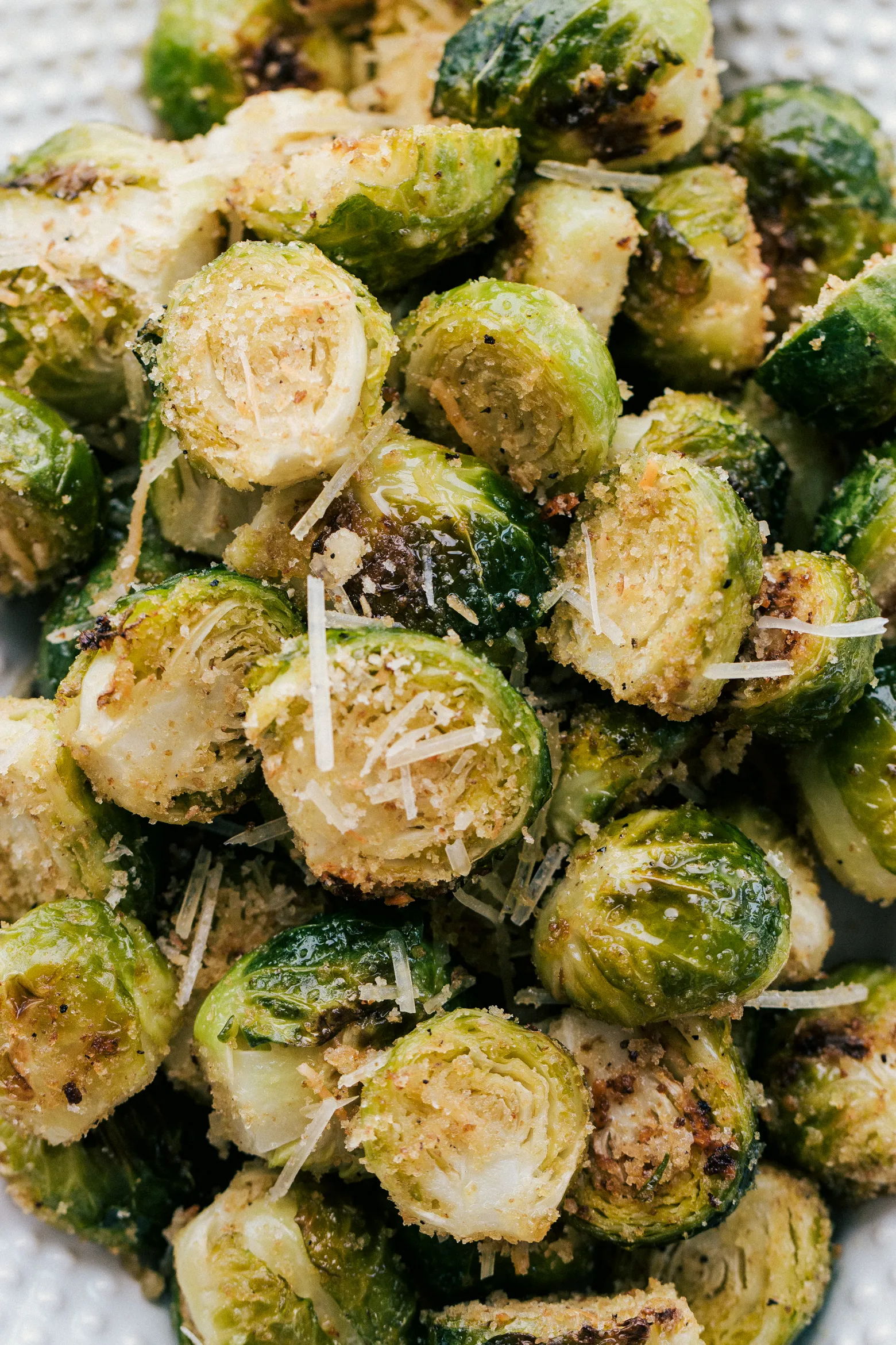 Garlic Roasted Brussels Sprouts