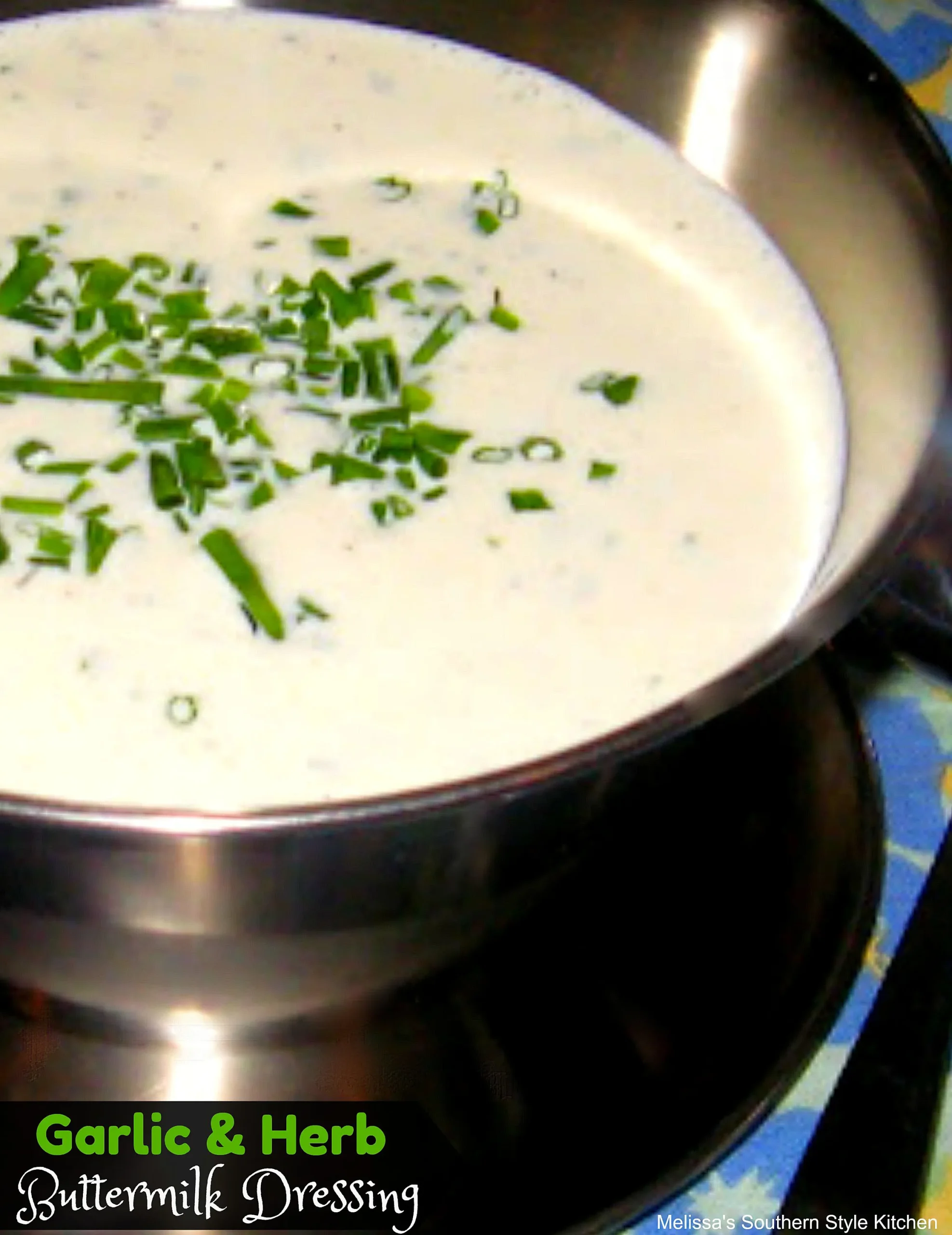 Garlic and Herb Buttermilk Dressing