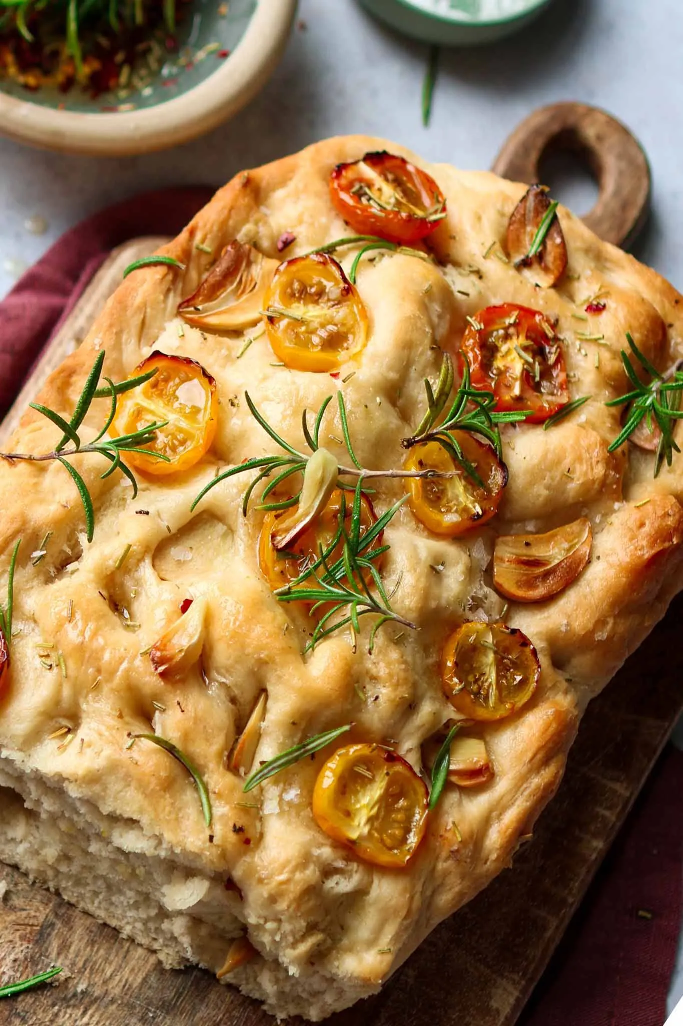 Garlic and Rosemary Focaccia