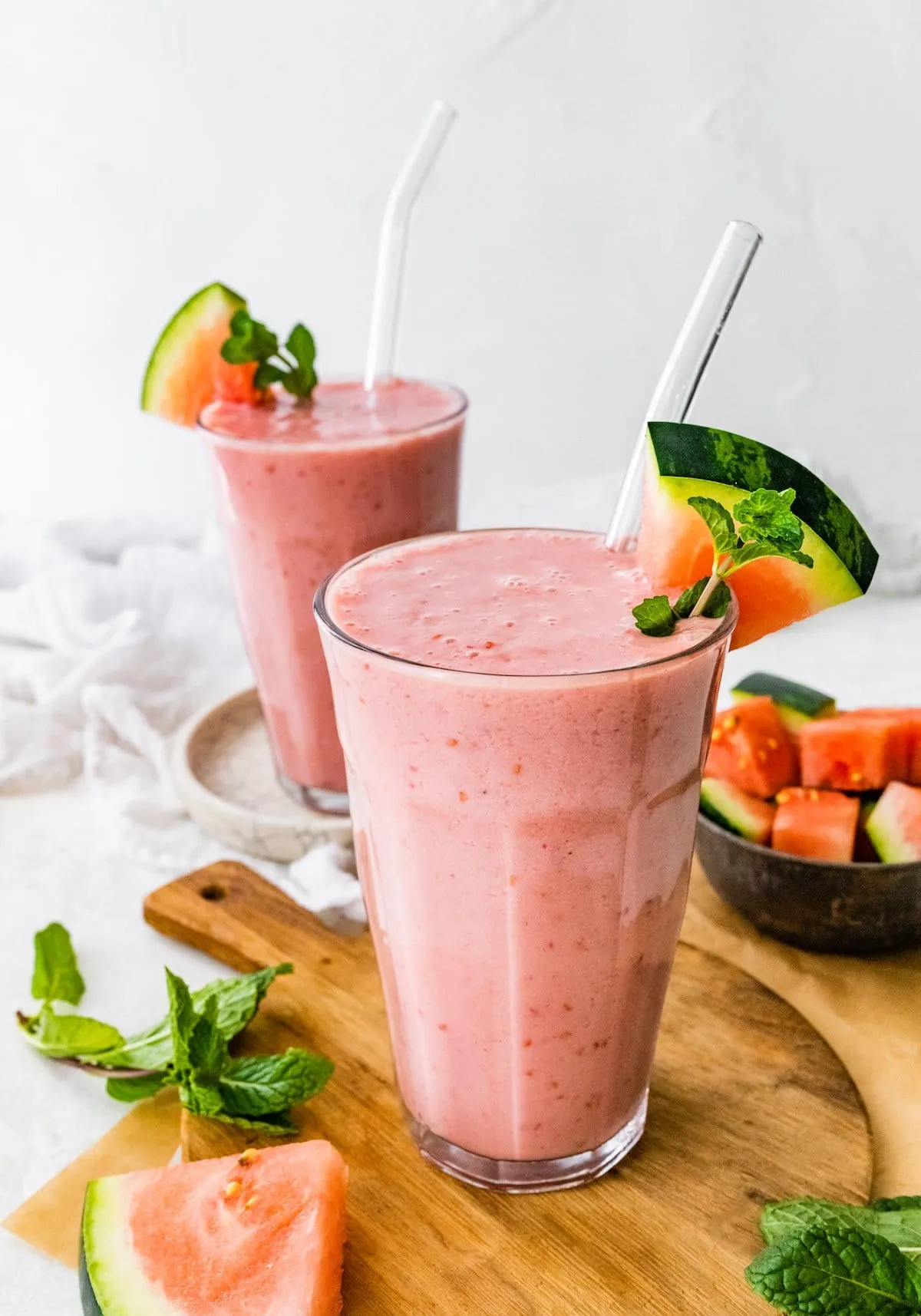 Ginger Melon Ball Smoothie Low Carb