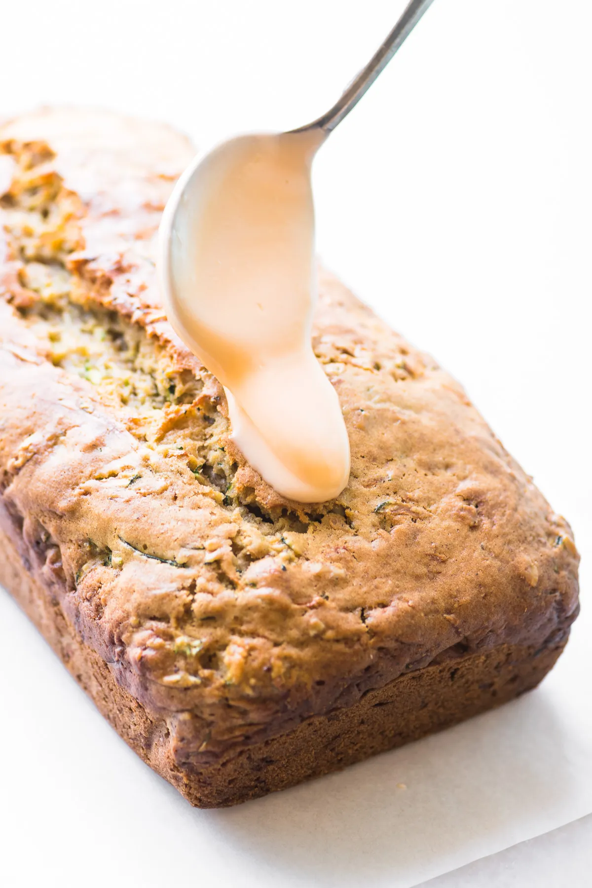 Glazed Orange Zucchini Bread