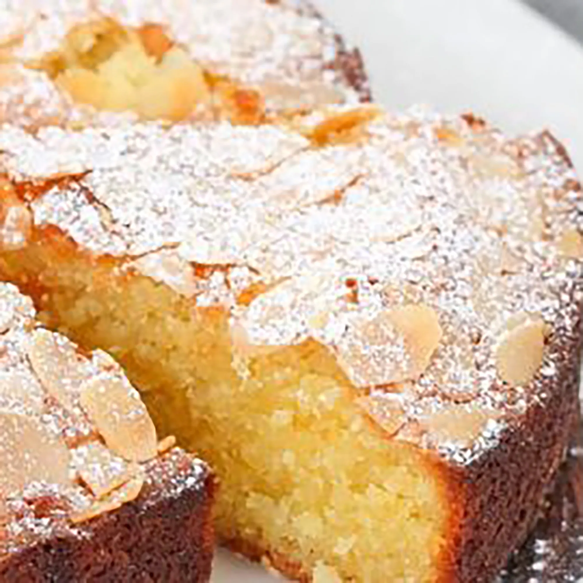 Gluten Free Coconut Almond Flour Cake Inspired by Middle Eastern Cake Harissa