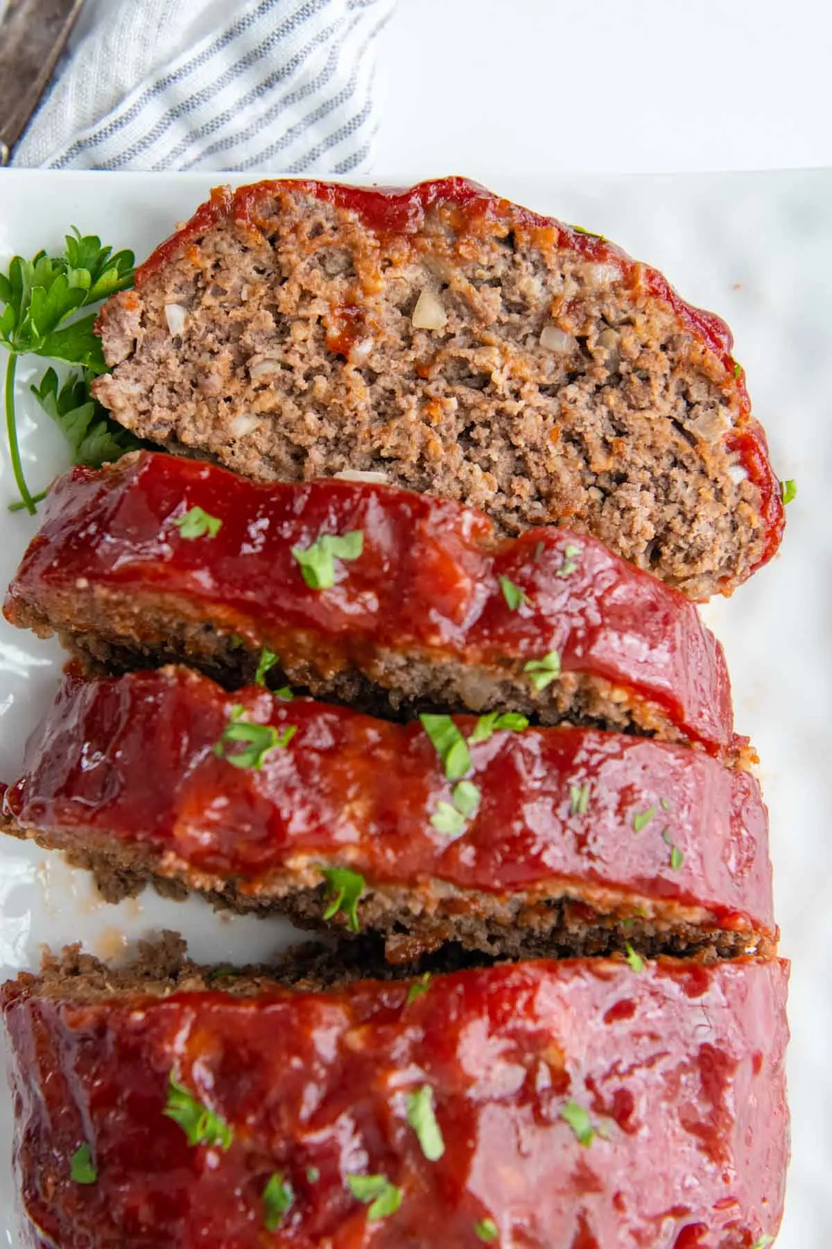 Gluten Free Meatloaf with Balsamic Glaze