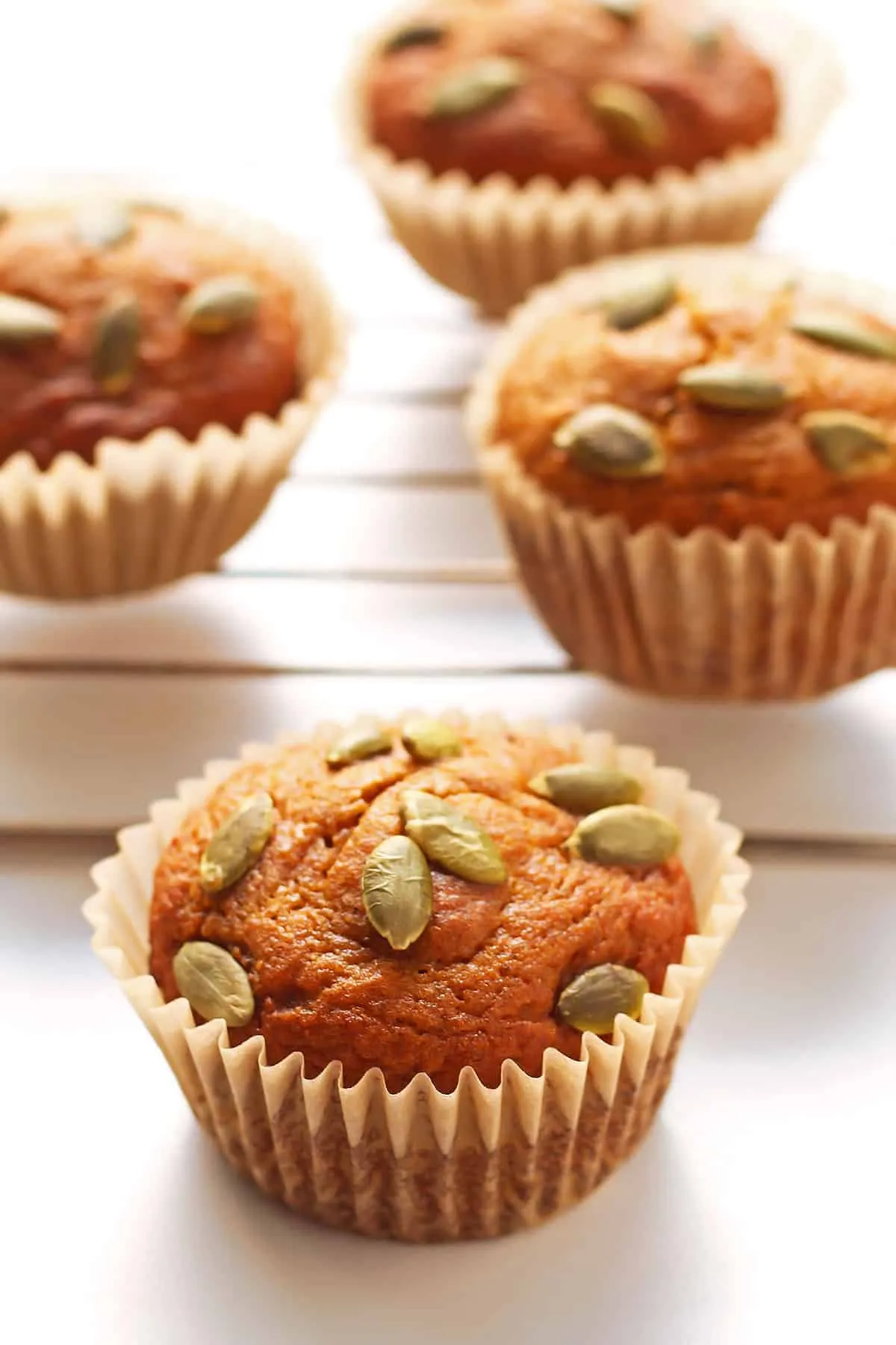 Grain Free Coconut Flour Pumpkin Muffins